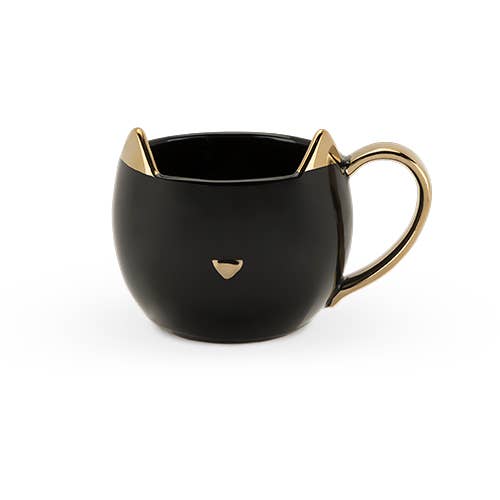 Chloe™ Ceramic Mug - Cat - "Paws & Reflect"