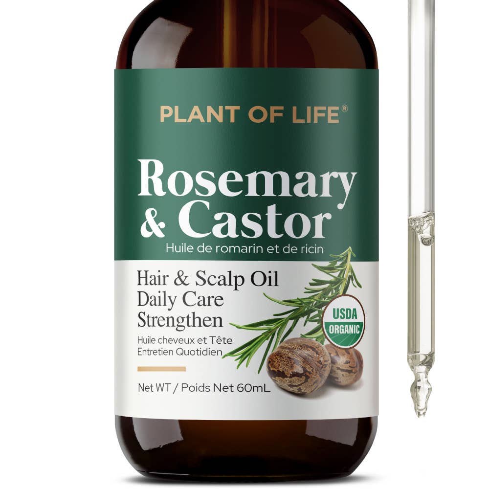 Rosemary & Castor Oil | Hair Strengthen Nourish & Treatment