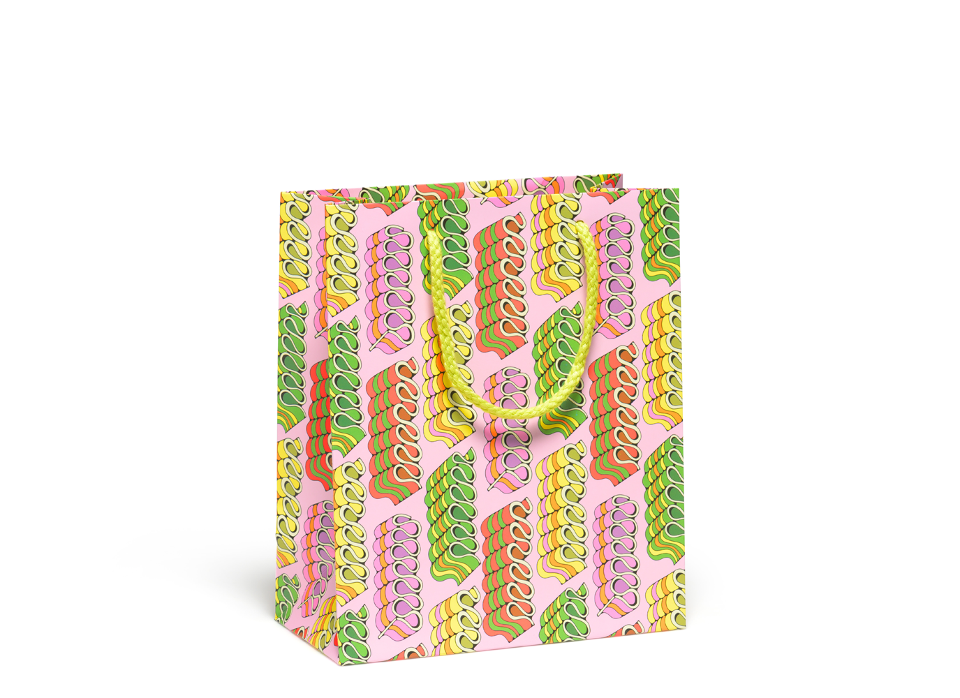 Candy Ribbons holiday gift bag