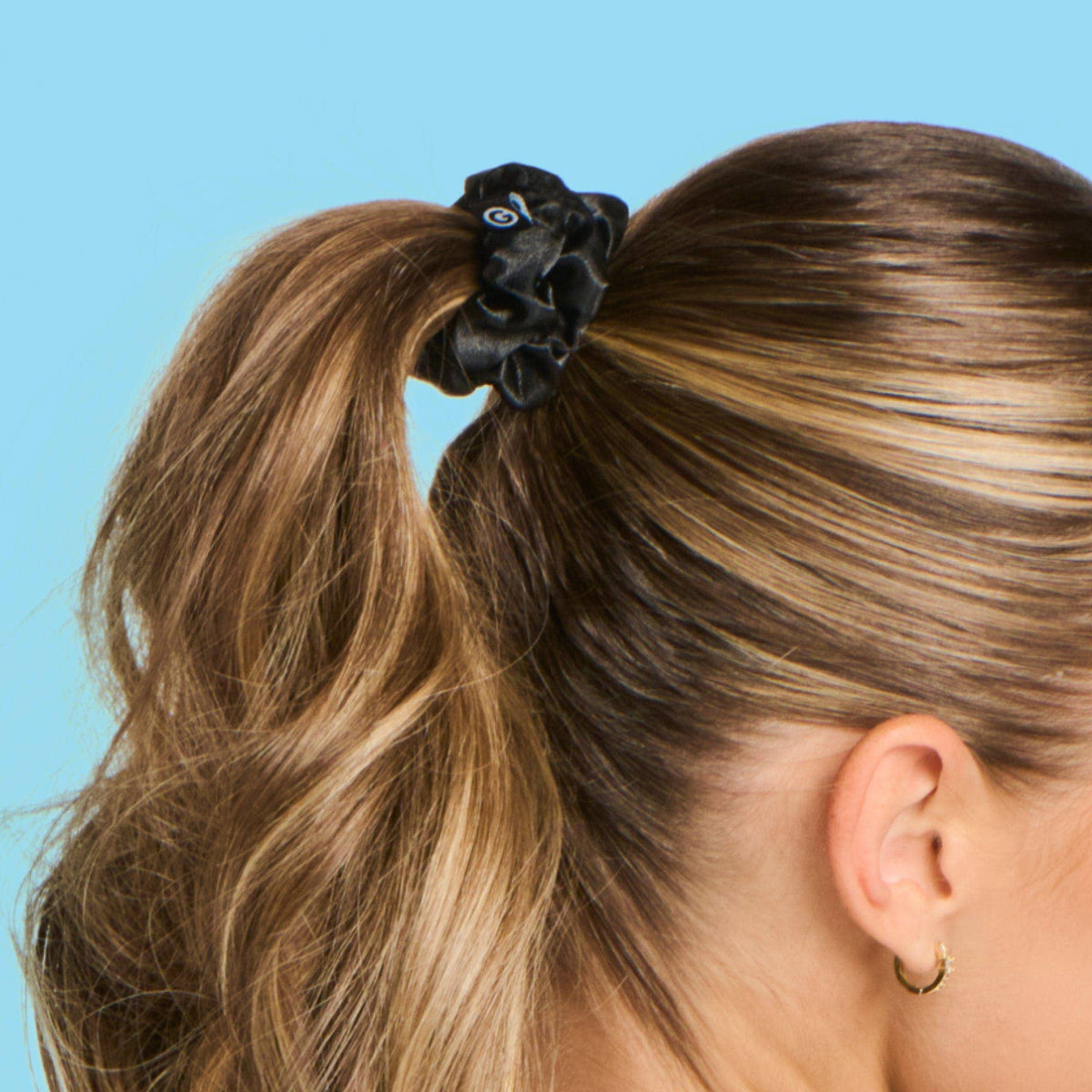 Satin Scrunchies For Most Hair Types - All Set