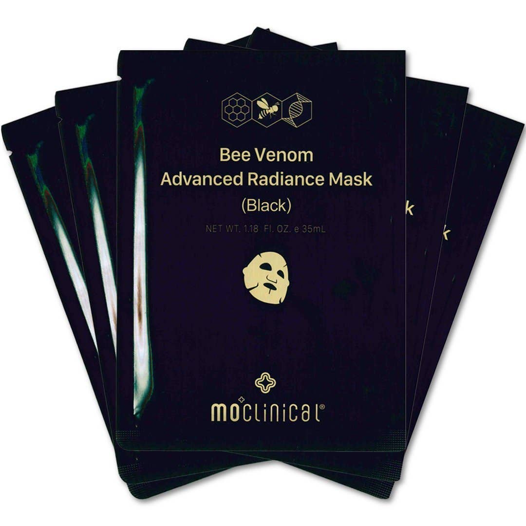 MO Clinical Bee Venom Advanced Radiance Mask (5Pcs Charcoal)