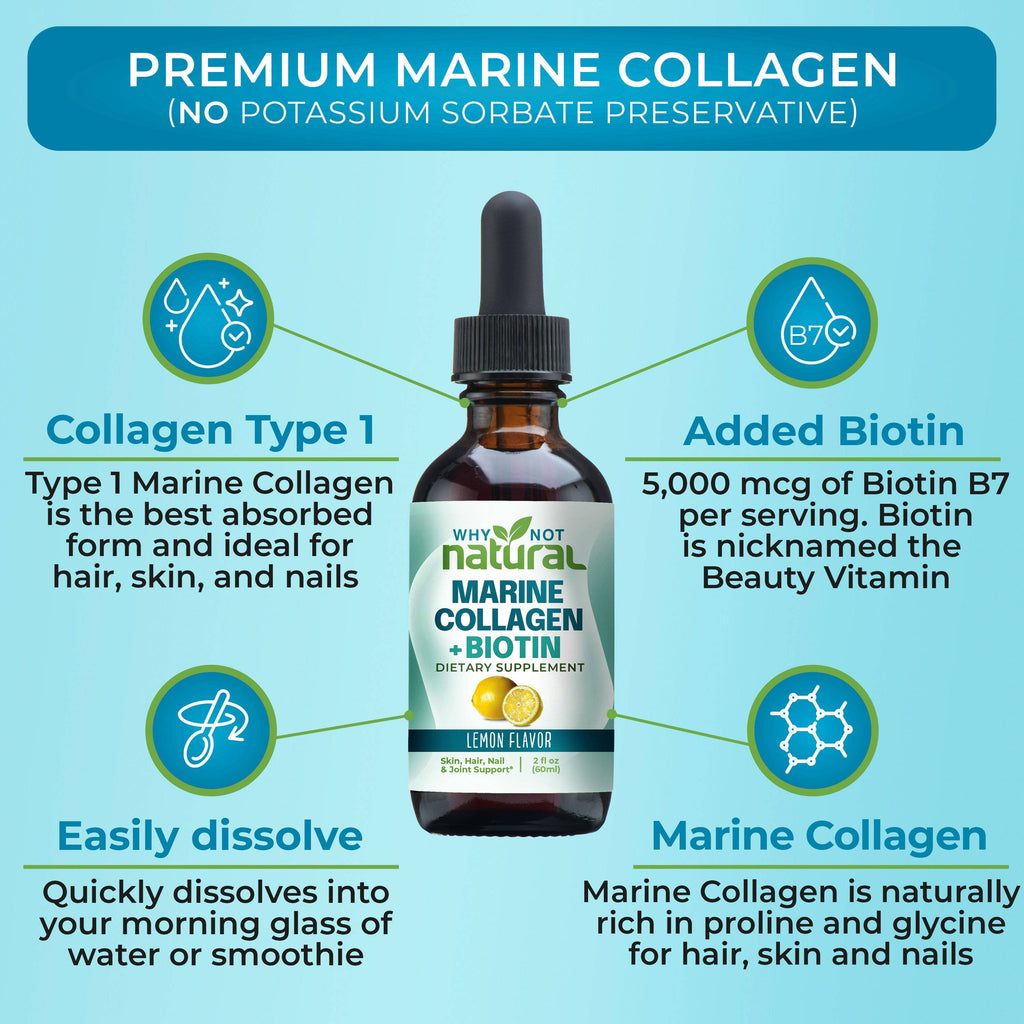 Liquid Marine Collagen + Biotin