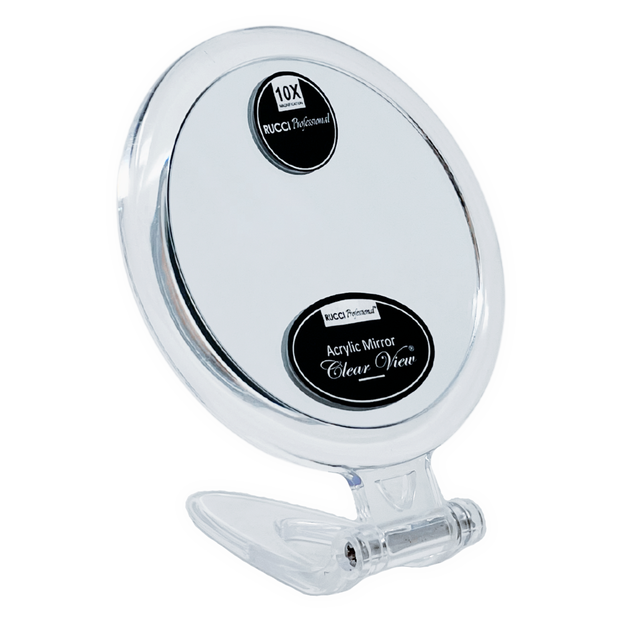 M800 4″ Foldable Clear Acrylic Mirror –1X/10X Magnification
