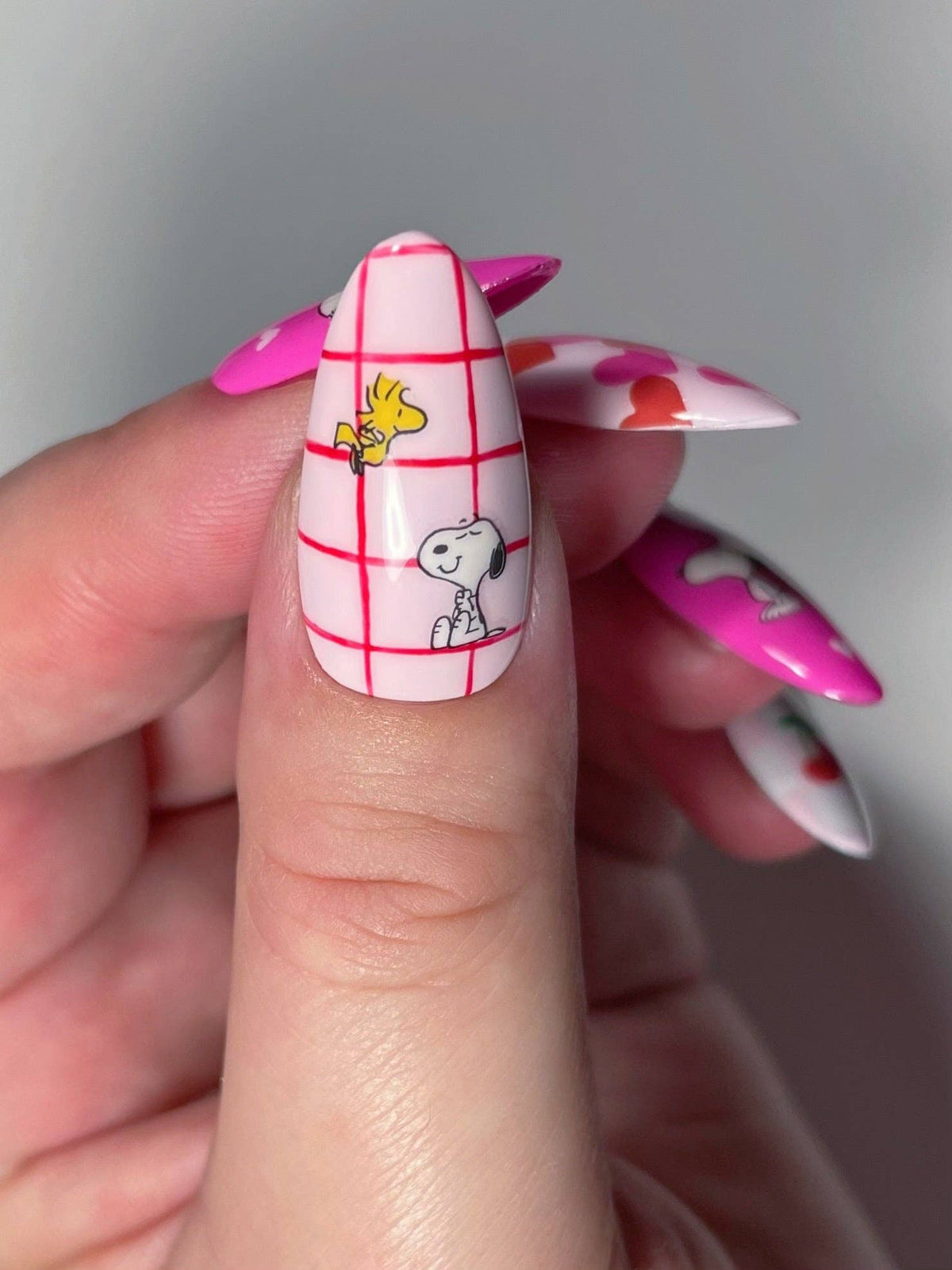Nail Art Stickers - PEANUTS PUCKER UP