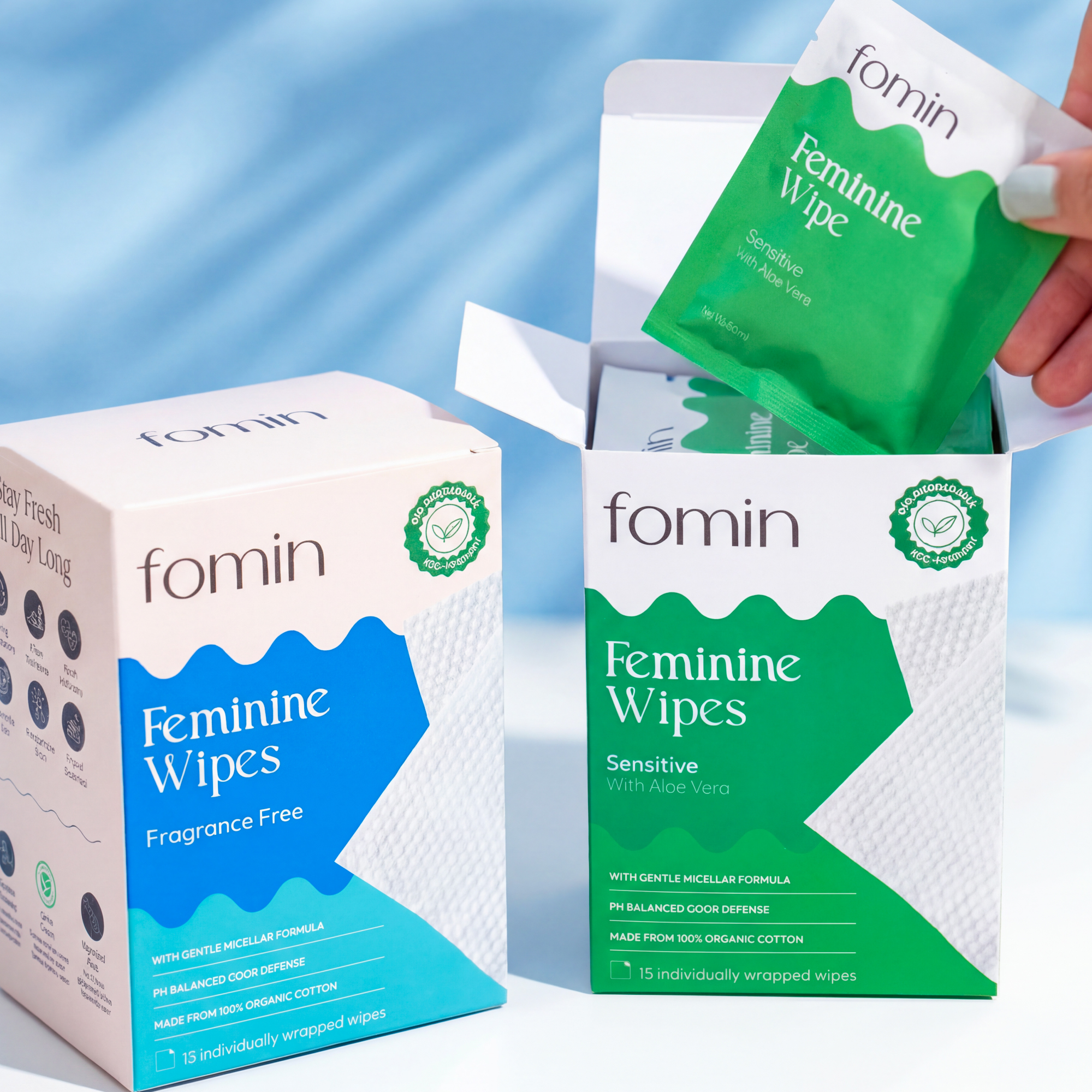 Feminine Wipes 15pk
