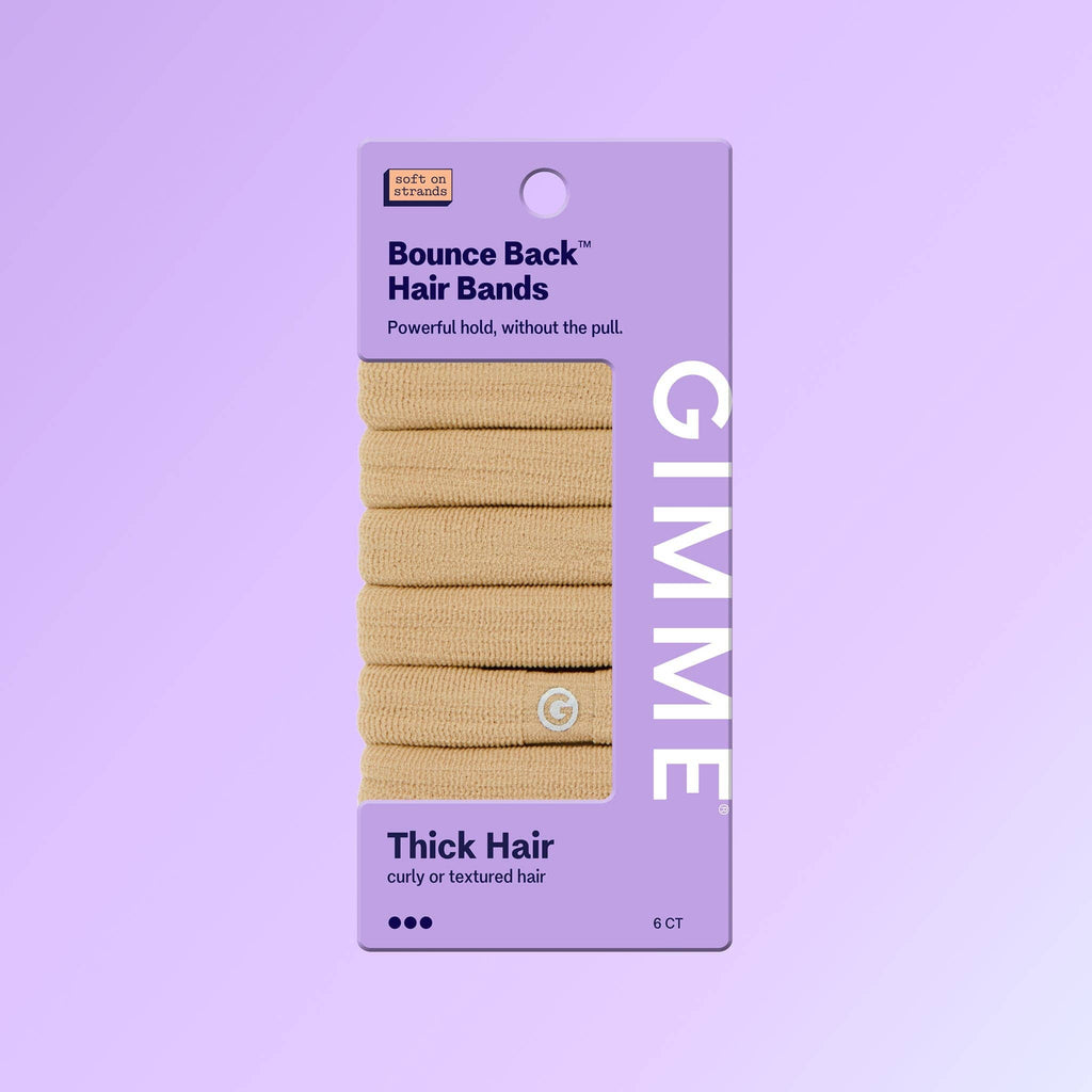 Hair Ties For Thick or Curly Hair - Bounce Back