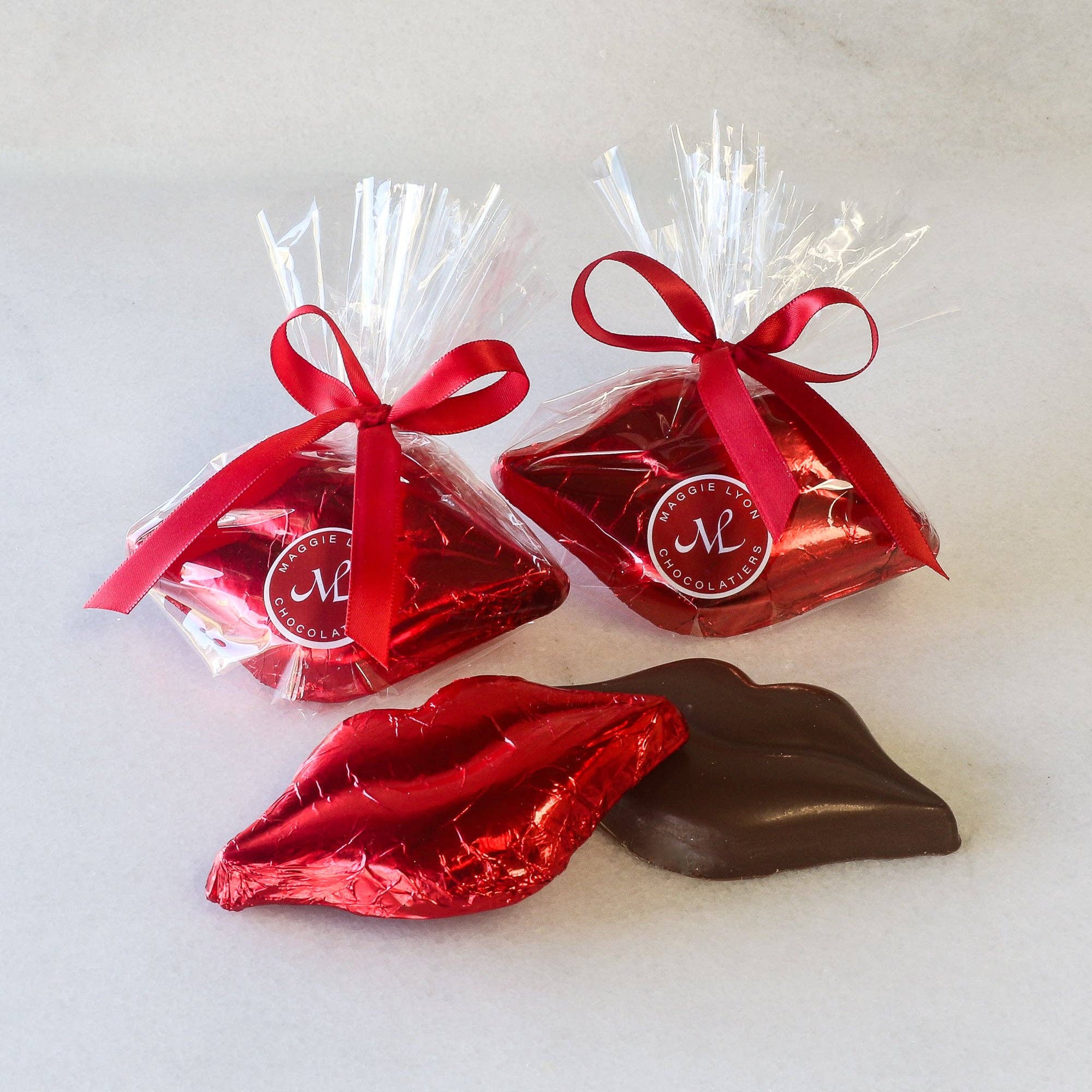 Valentine's Solid Milk Chocolate Lips
