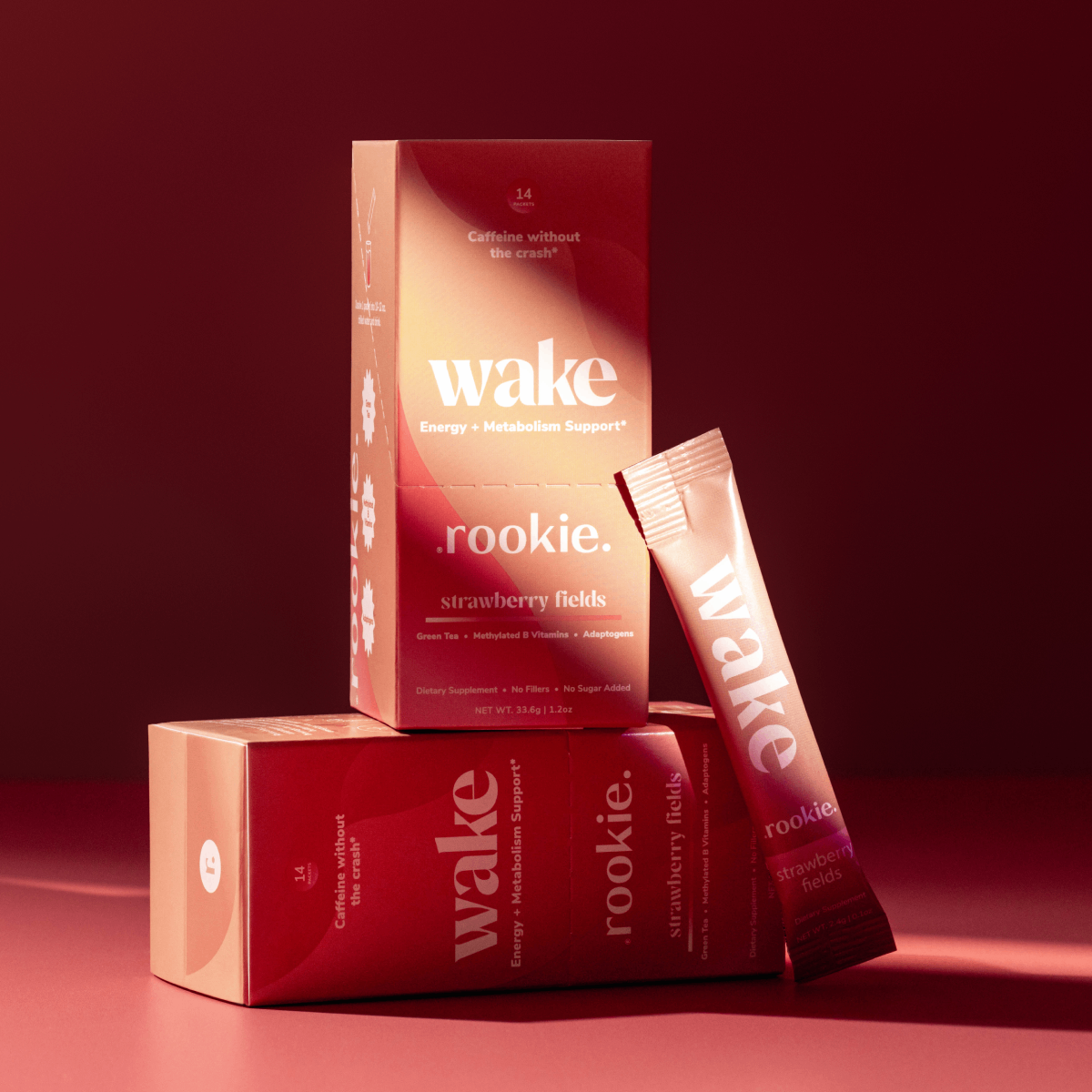 Strawberry Fields Natural Energy + Metabolism Drink