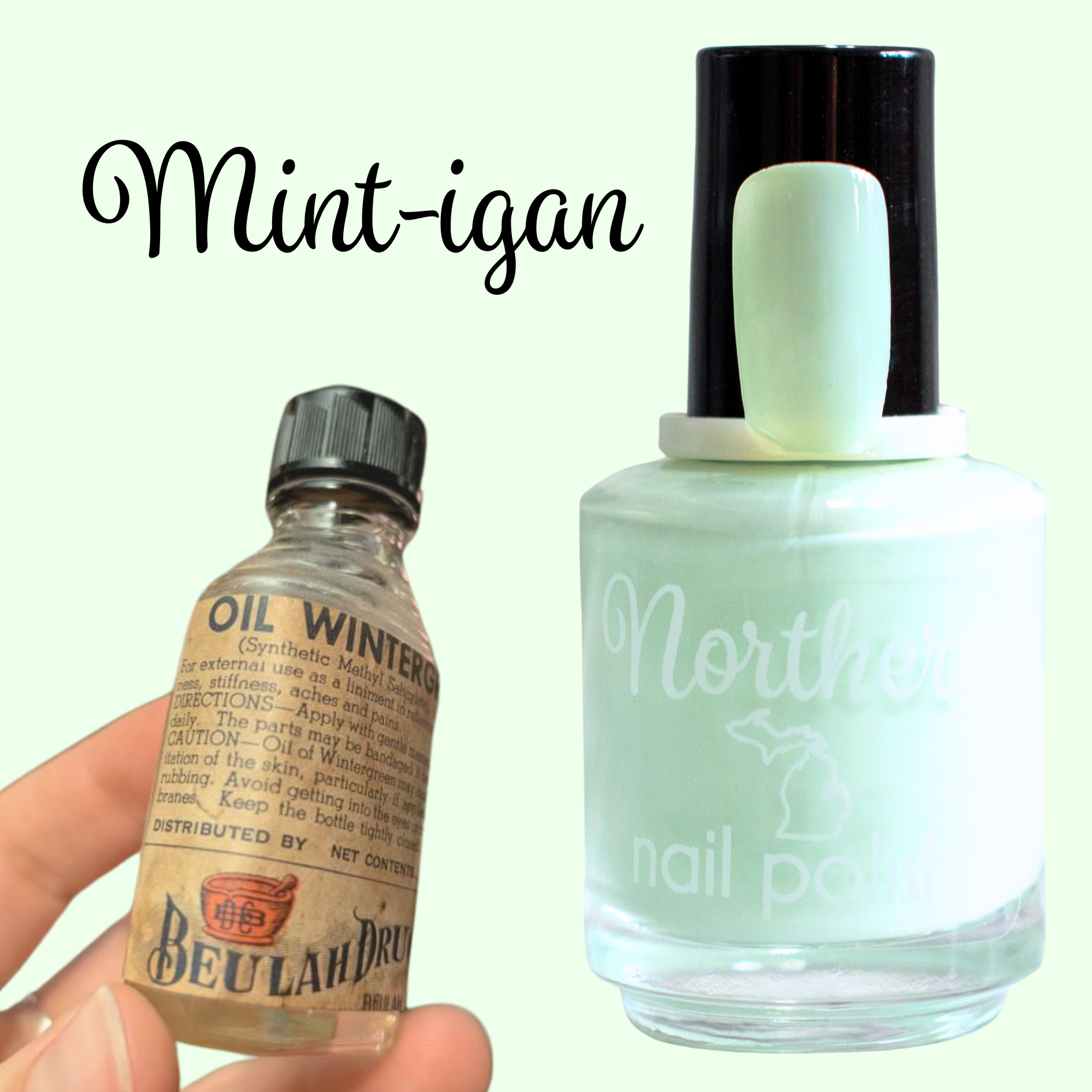Mint-igan ~  Vegan Nail Polish