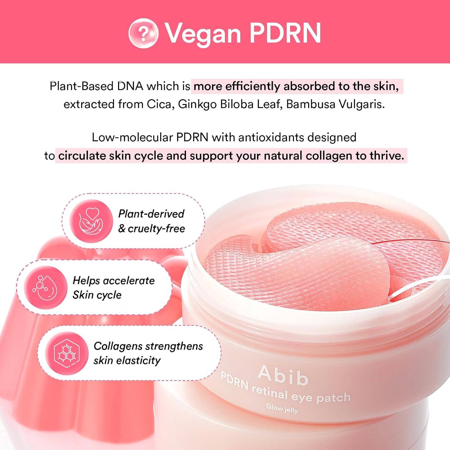 PDRN Retinal Eye Patch Glow Jelly