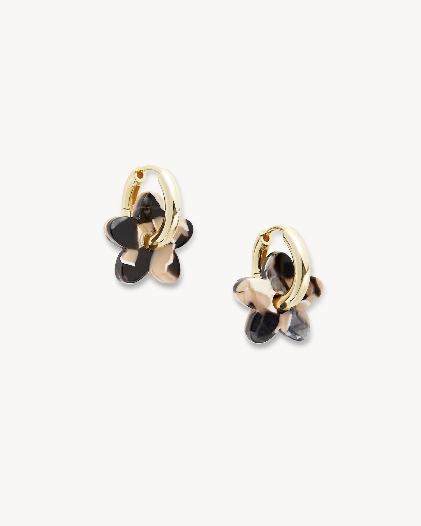 Petite Flower Charms in Abalone
