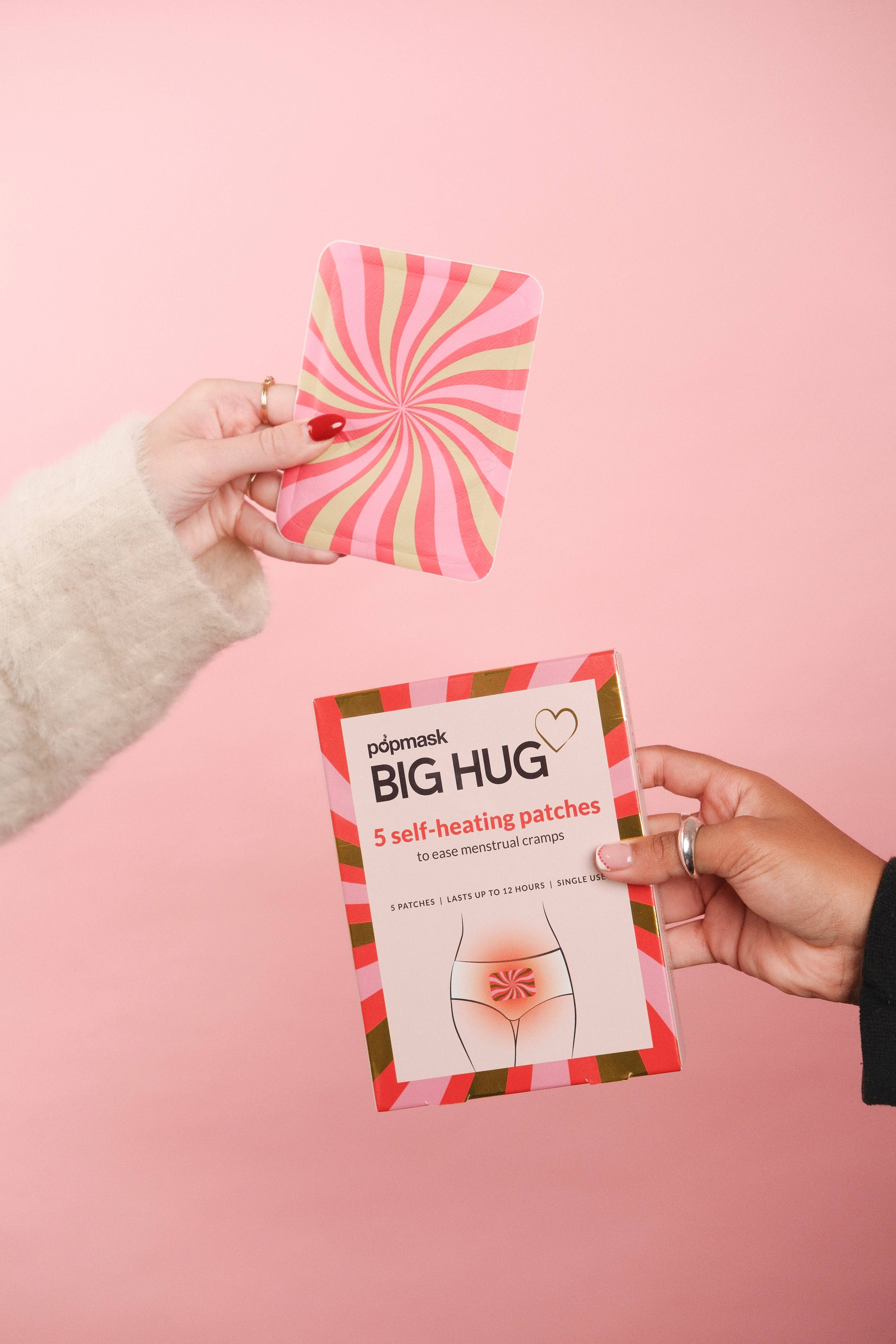 Big Hug Self Heating Menstrual Cramp Relief Patches