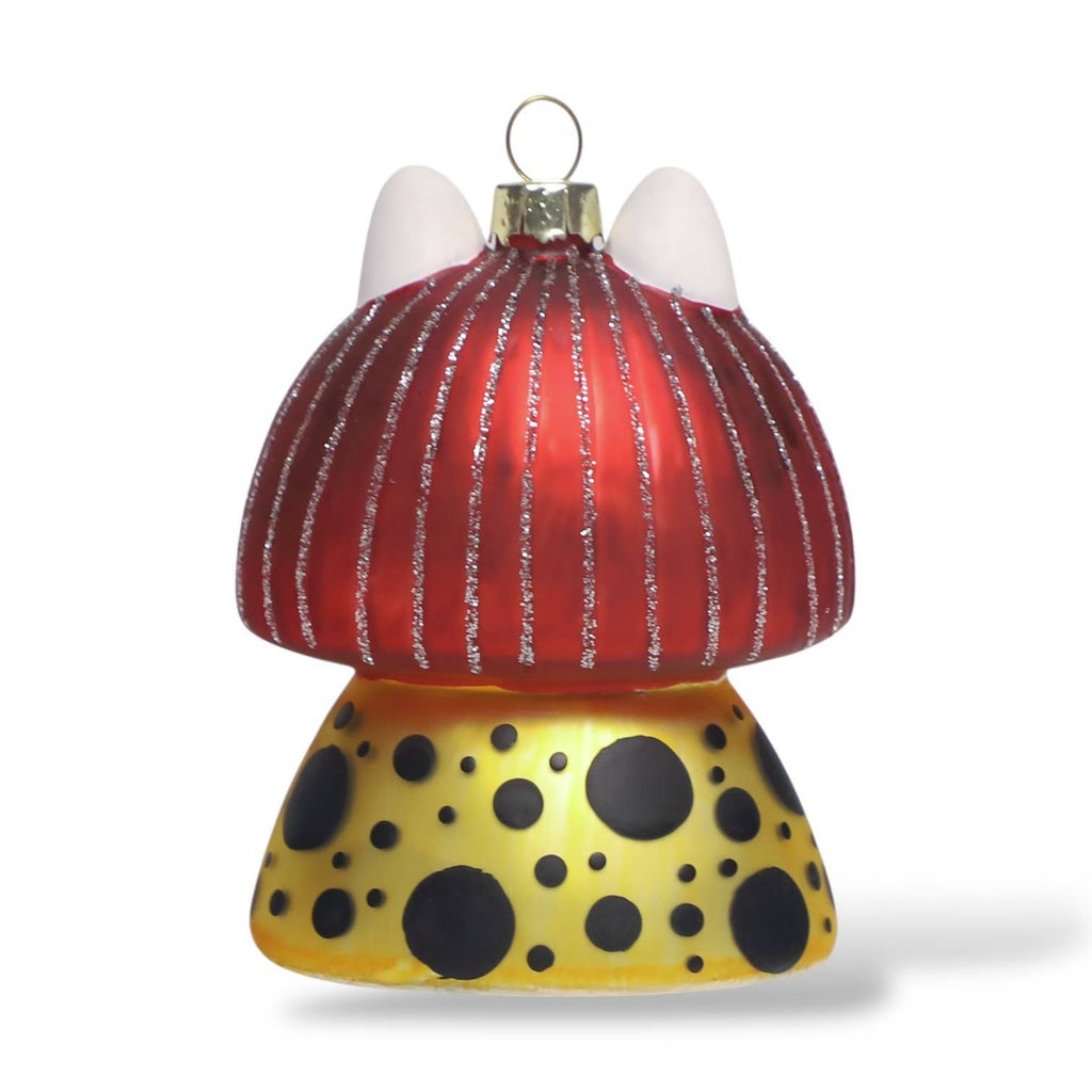 Museum Collection- Yayoi Kusameow White Cat Ornament