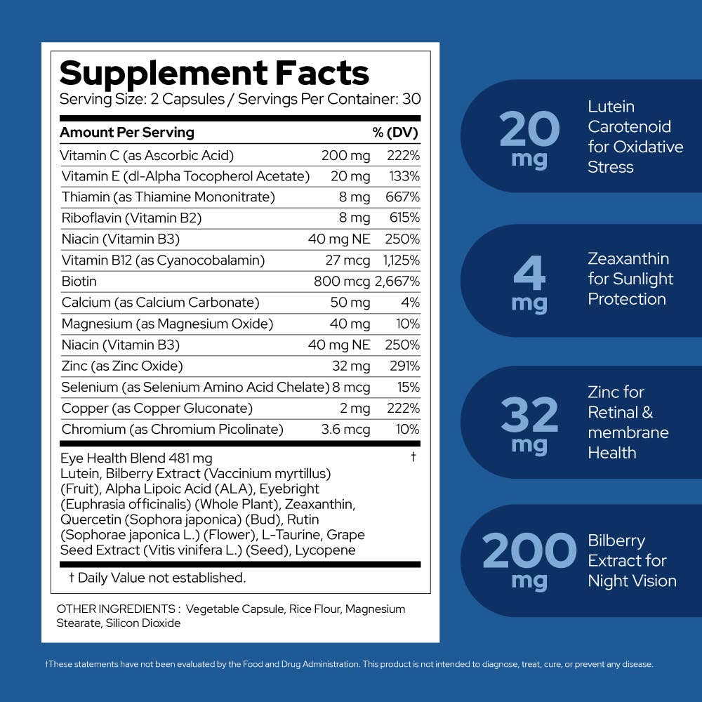 Vision Plus+ – Eye Health, Clarity & Blue Light Protection