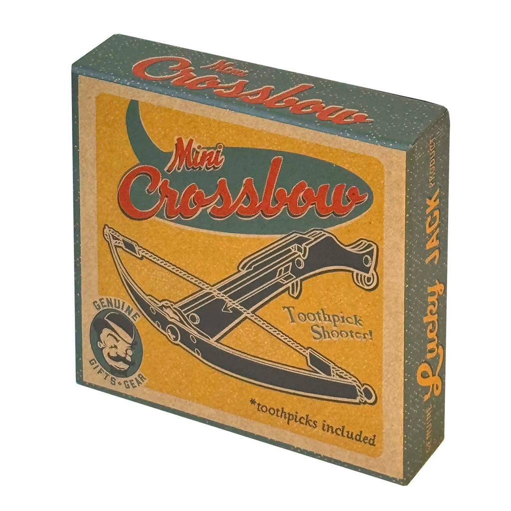 Mini Crossbow Toothpick Launcher