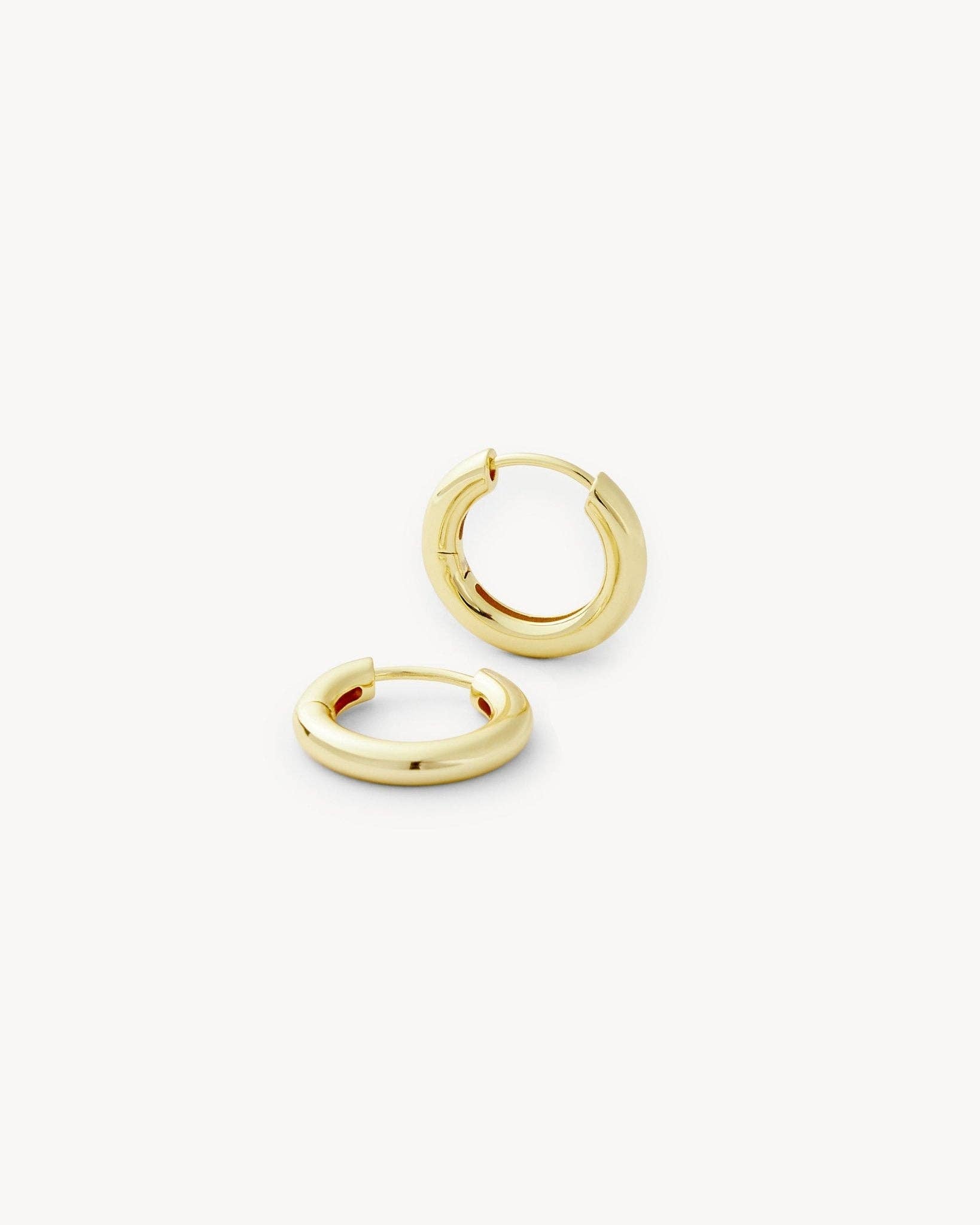Petite Hoops in Gold