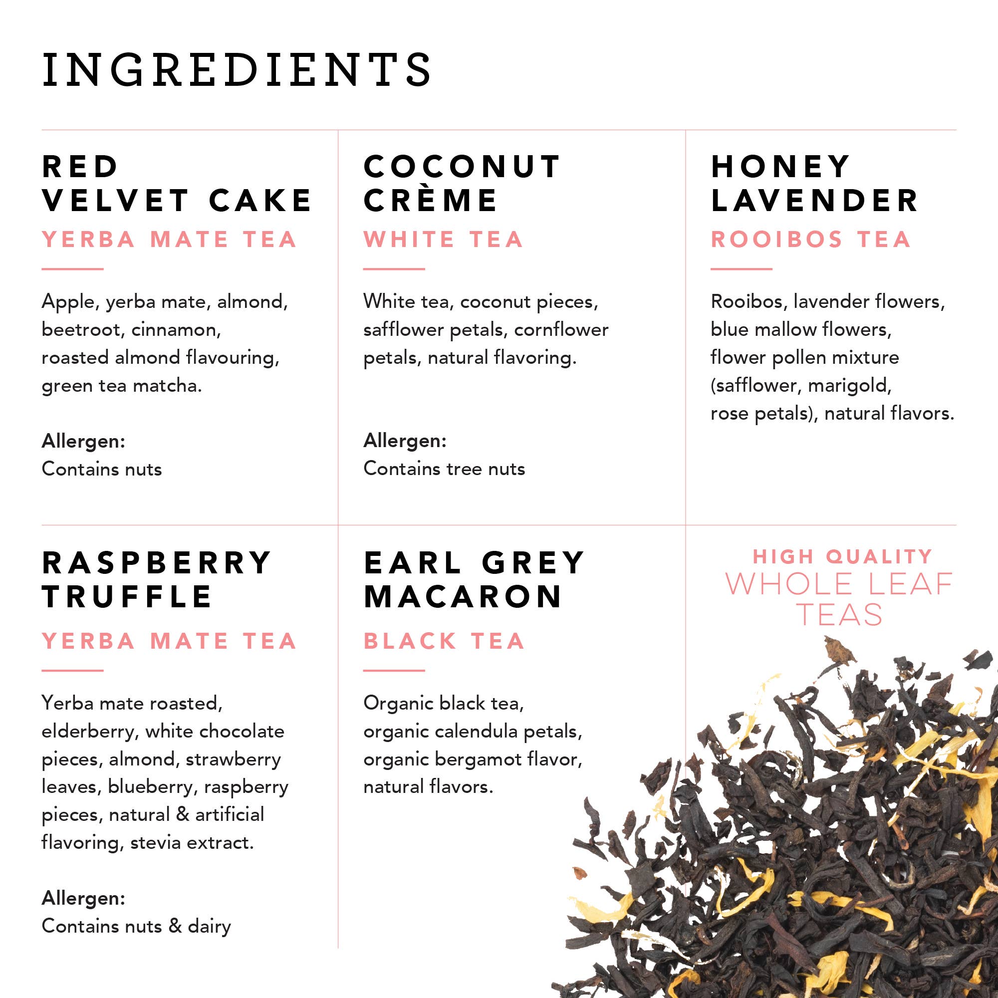 Flavored Loose Leaf Tea Gift Set