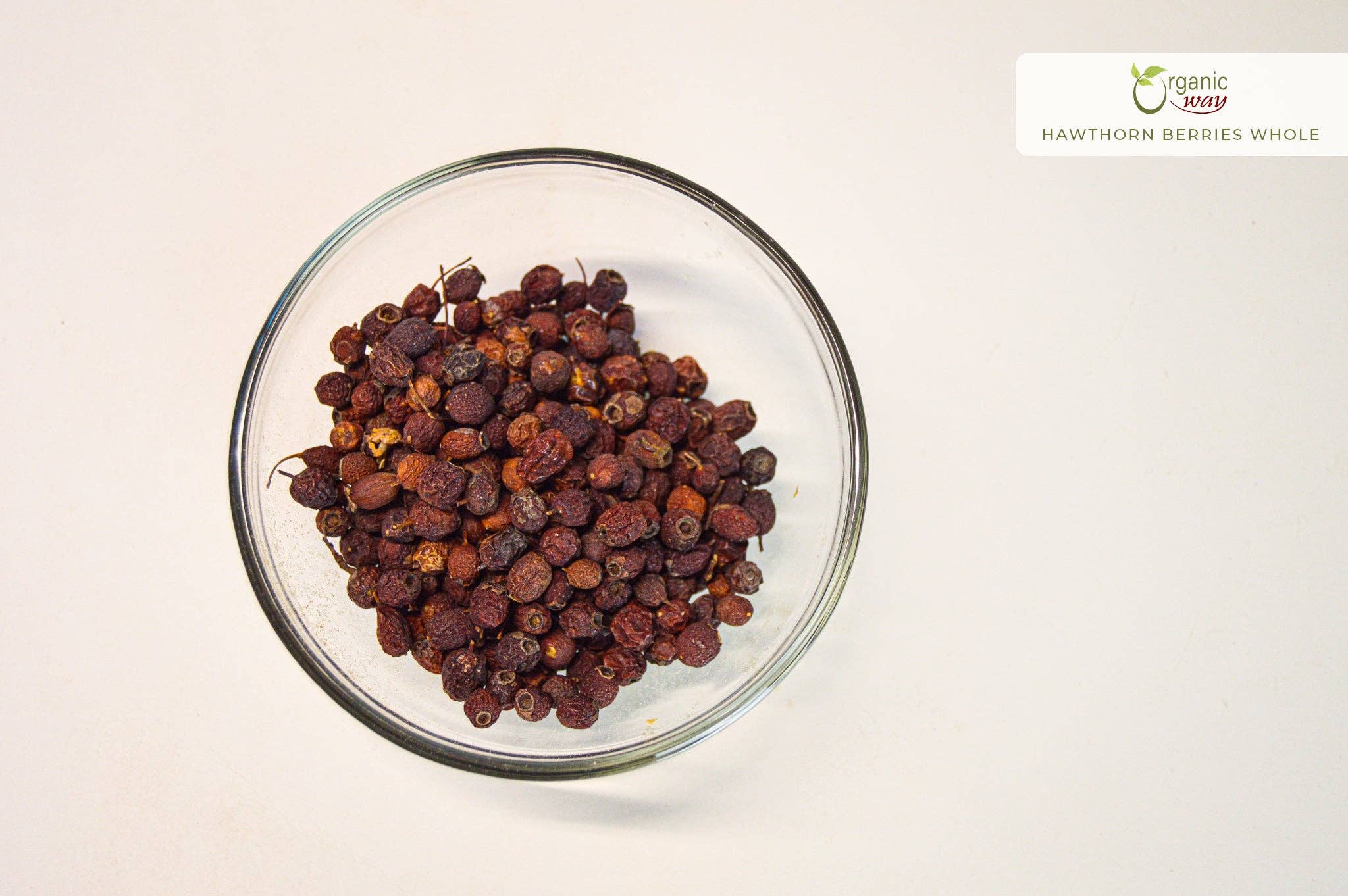 Hawthorn Berries Fruit Whole (Crataegus monogyna) - European Wild-Harvest | Kosher Certified | Vegan, Non GMO & Gluten Free | USDA Certified | Origin - Albania