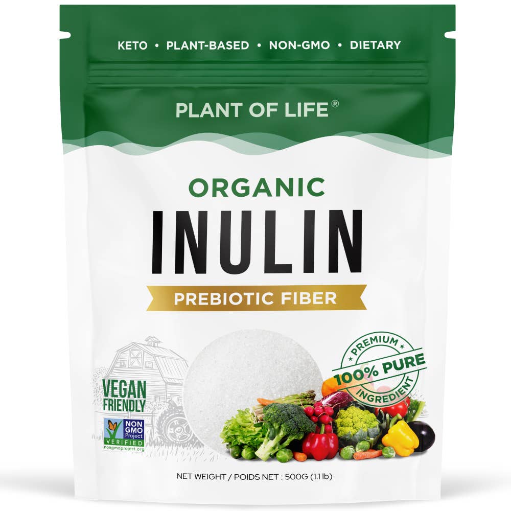 Organic Inulin Daily Prebiotic Fiber