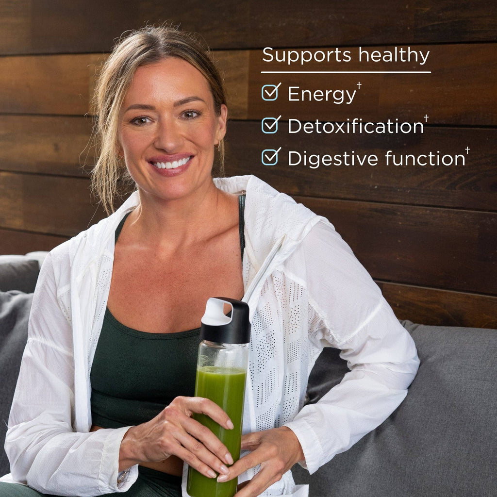Organic SuperGreens Stick Packs | Powder Berry Flavor 16 Count Box