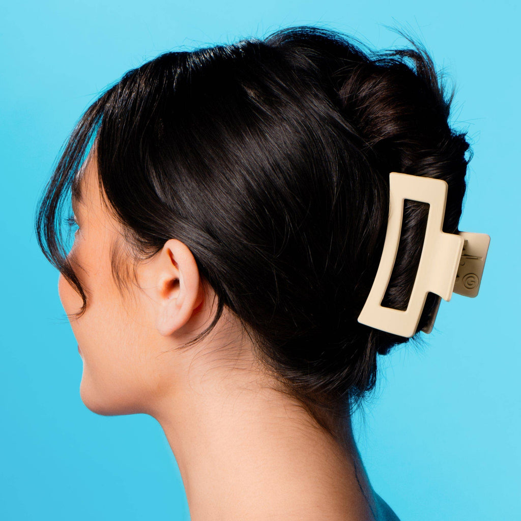 Rectangle Claw Clips For Most Hair Types - Locked In