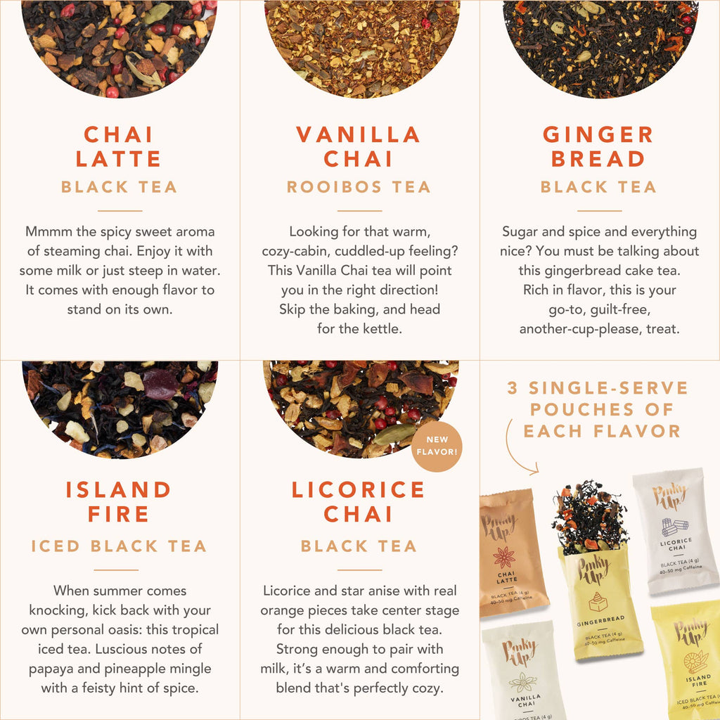 Chai Loose Leaf Tea Sampler Gift Set