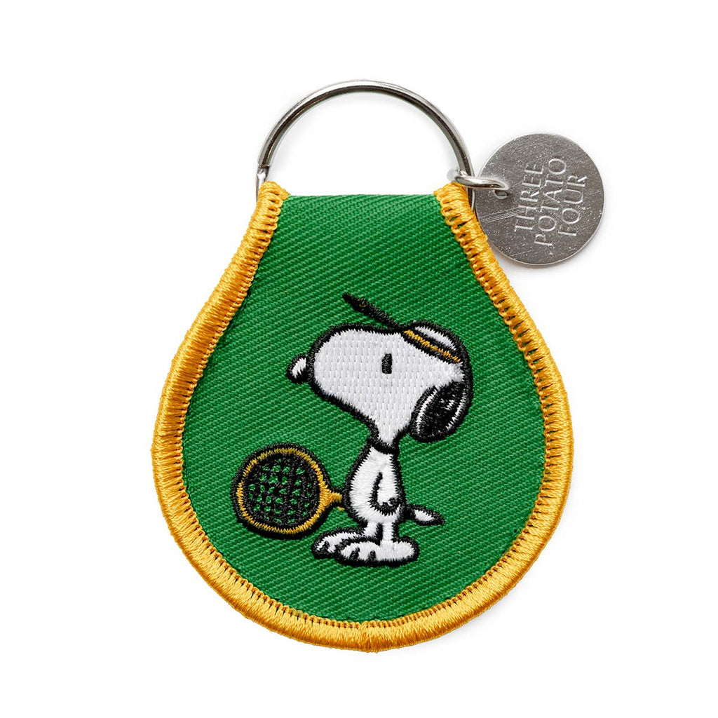 3P4 x Peanuts® - Snoopy Tennis Patch Keychain