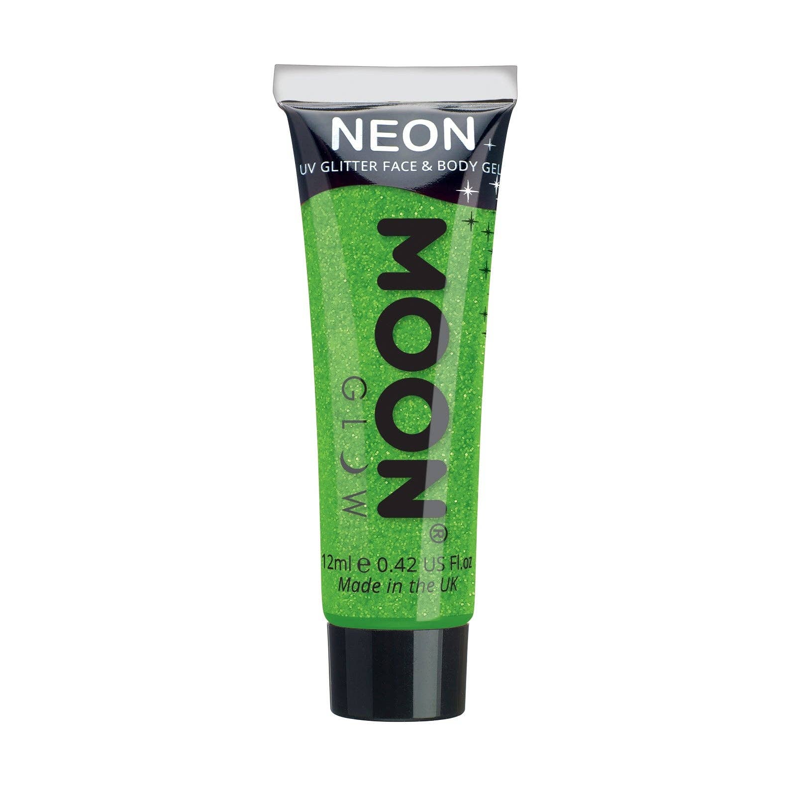 Neon UV Glow Blacklight Fine Face & Body Glitter Gel
