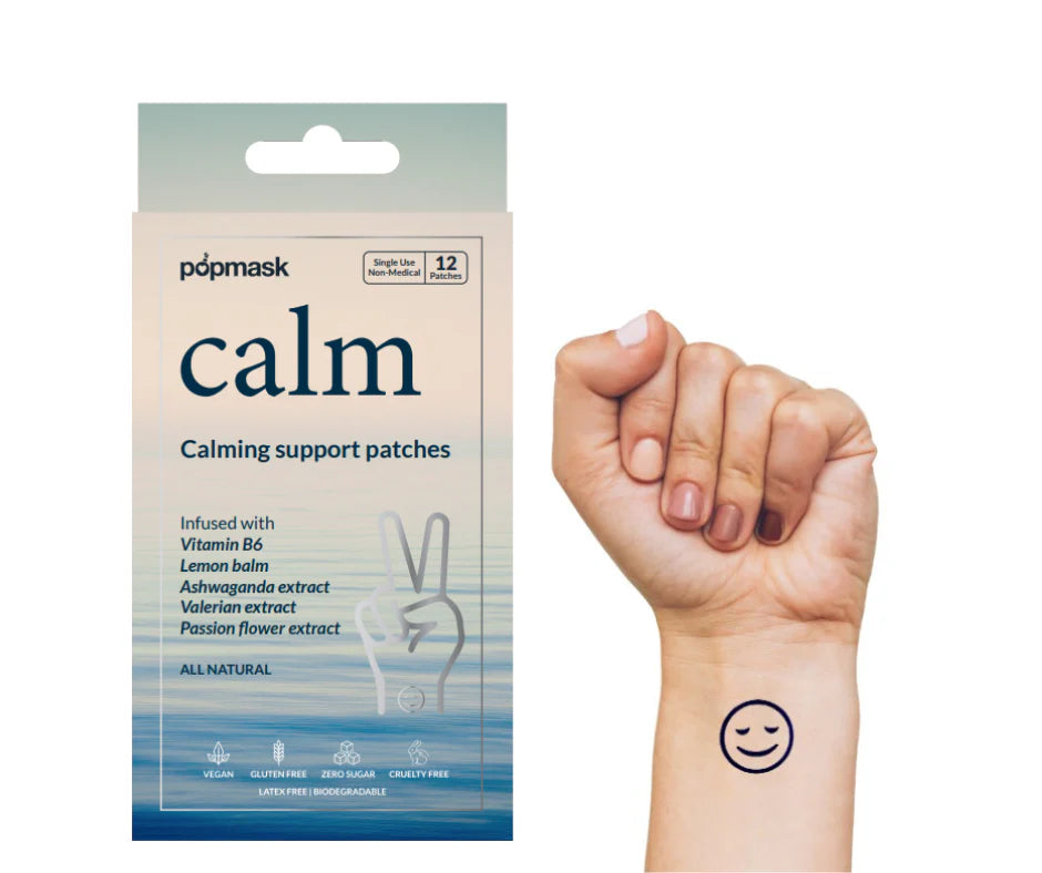 Calm Topical Vitamin Patches for Stress & Anxiety