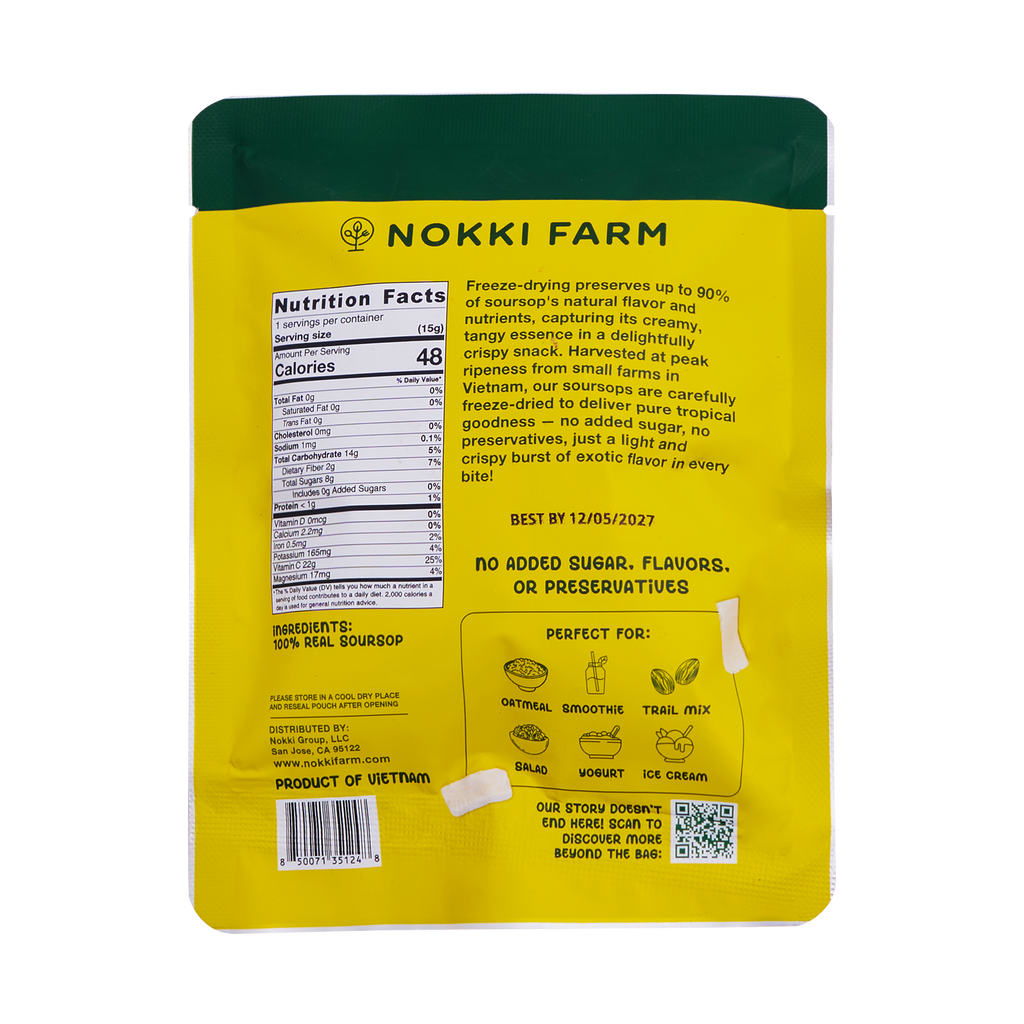Freeze-Dried Soursop - 15g