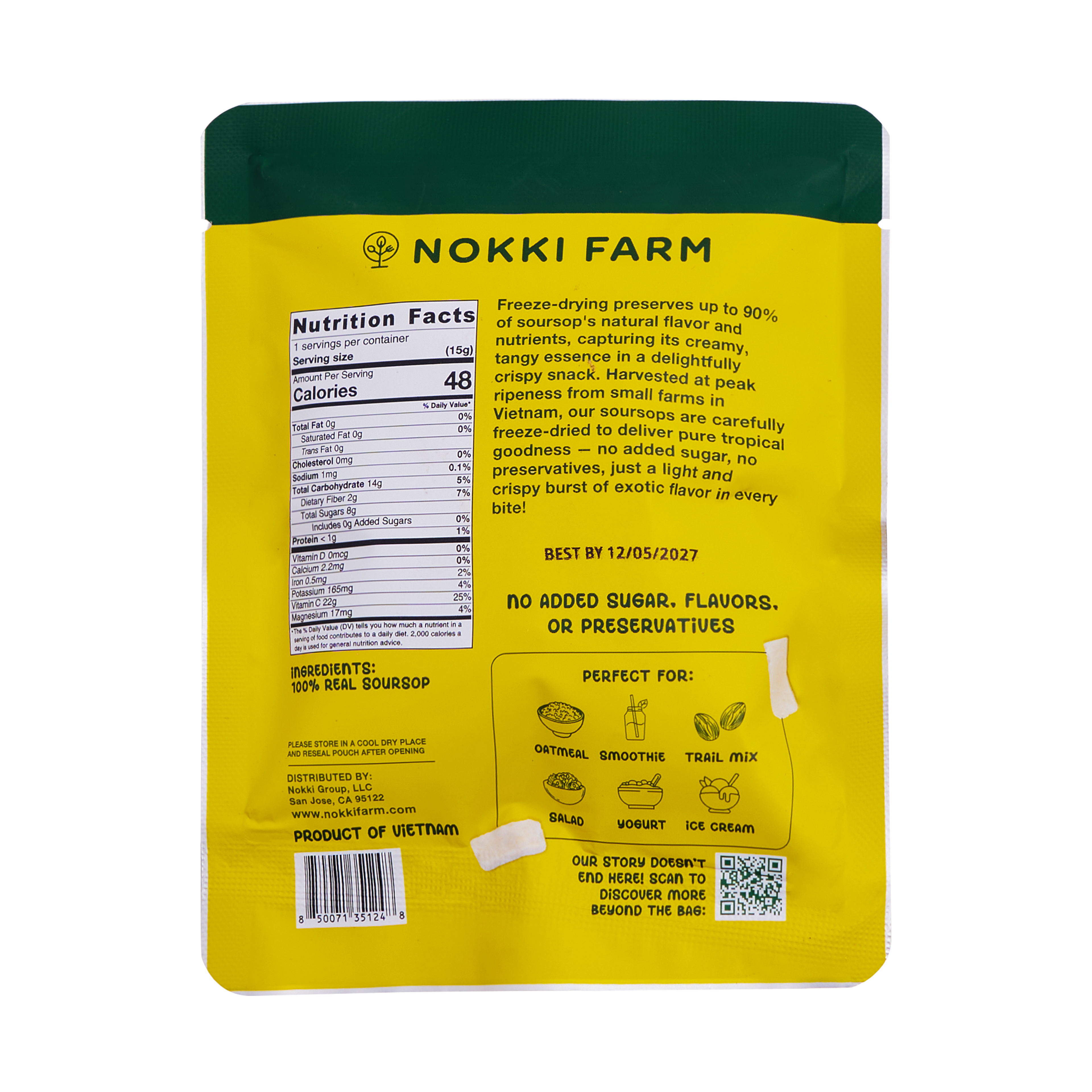 Freeze-Dried Soursop - 15g