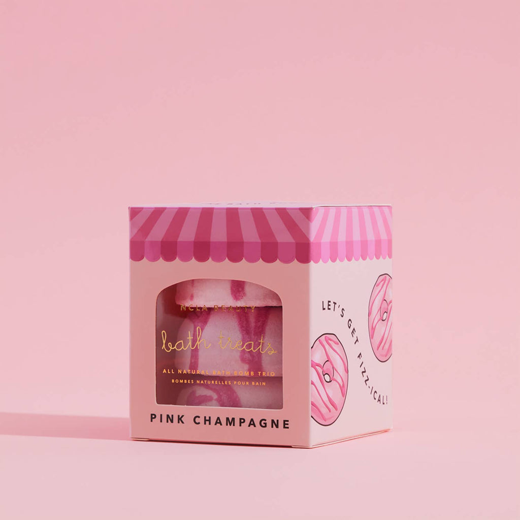 Pink Champagne Bath Treats (3 pc bath bomb set)