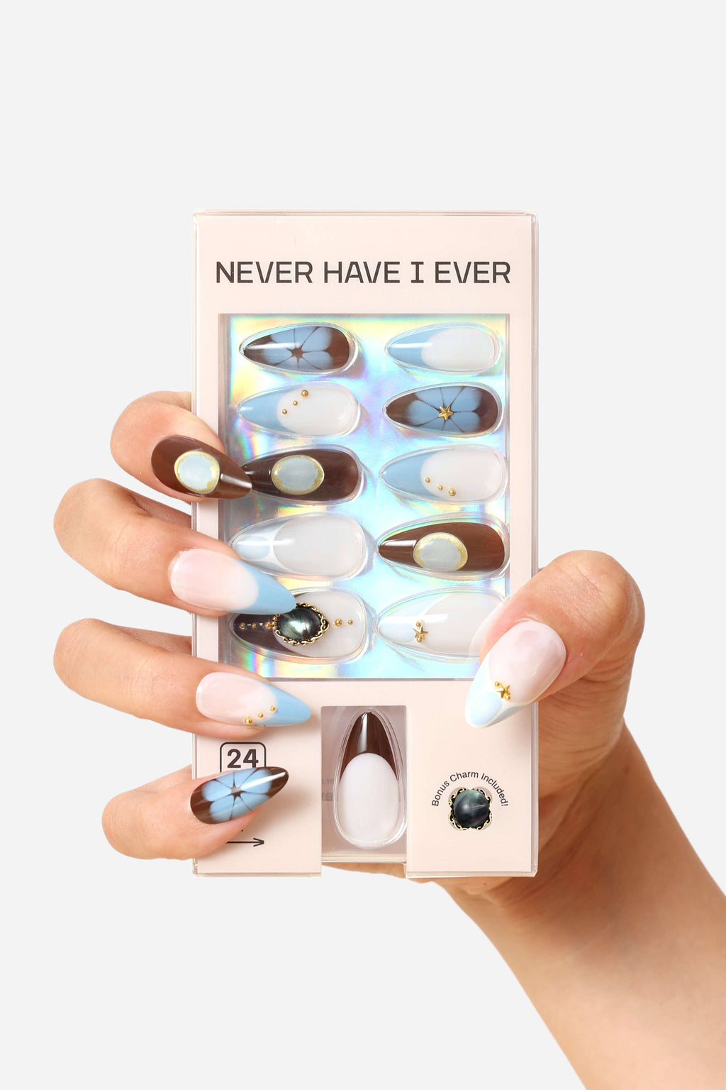 FAWNING OVER YOU - ALMOND PRESS-ON NAILS