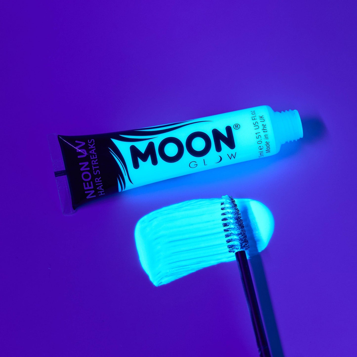 Neon UV Glow Blacklight Hair Streaks