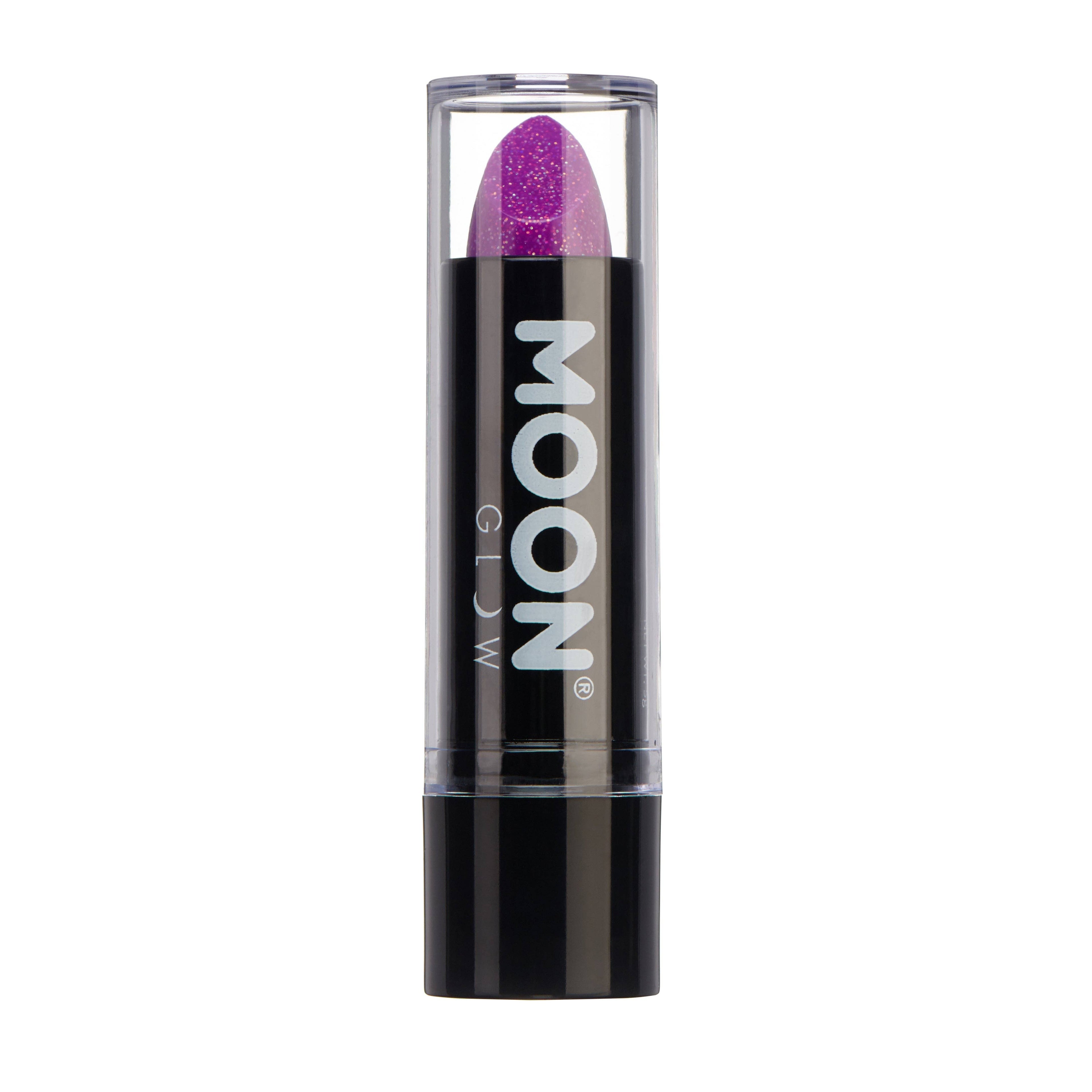 Neon UV Glow Blacklight Glitter Lipstick