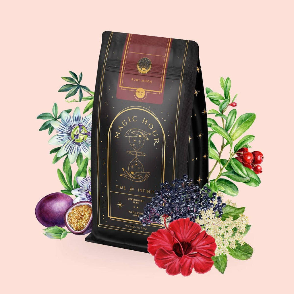 Ruby Moon™: Hibiscus Elderberry Tea