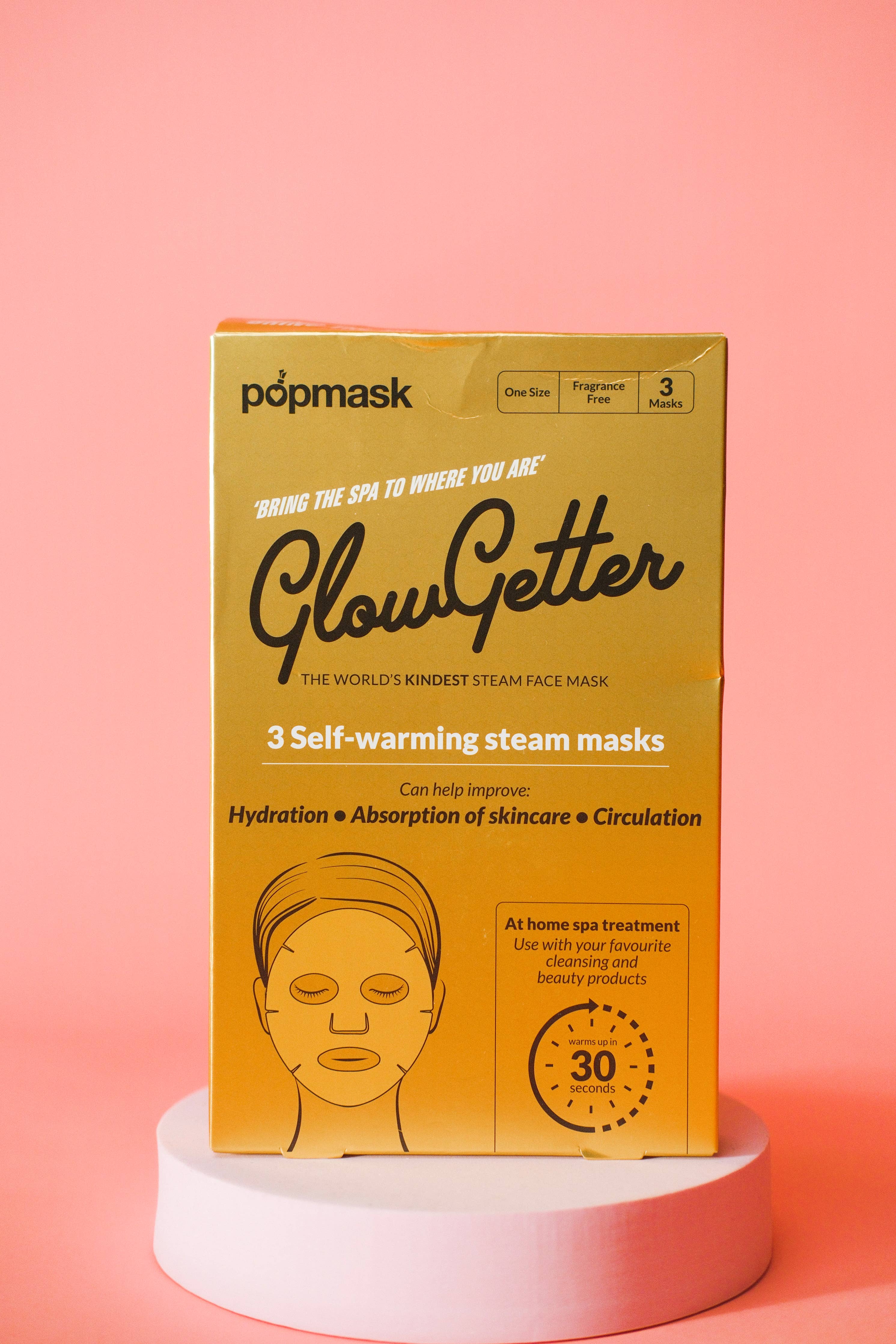 Glow Getter Self-Heating Steam Mask