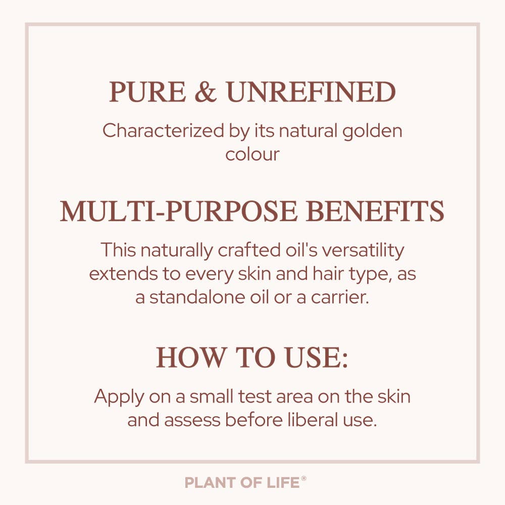 Jojoba Oil | Organic | Skin, Hair, DIY | 100% Pure | Size