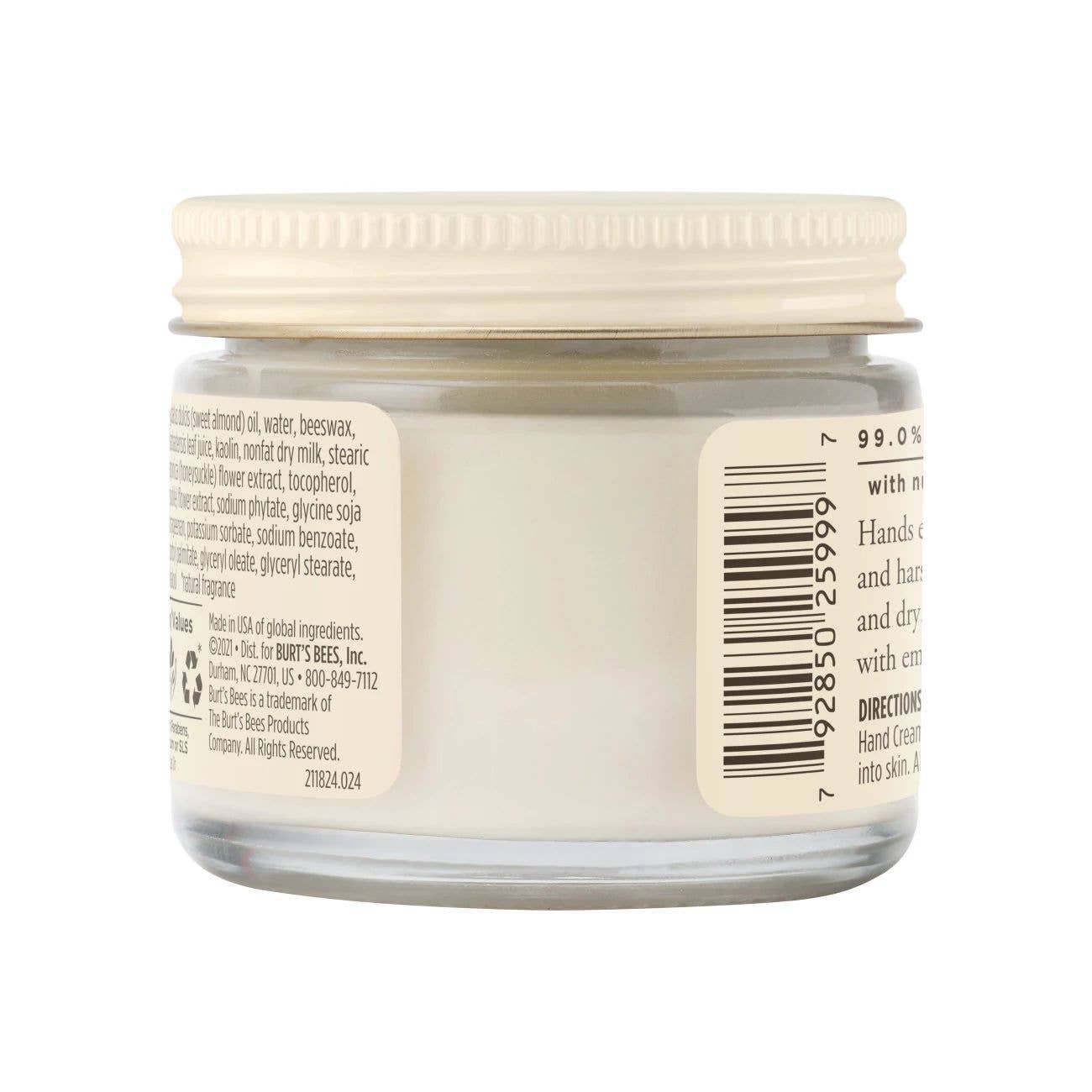 Almond & Milk Beeswax Hand Cream With Vitamin E