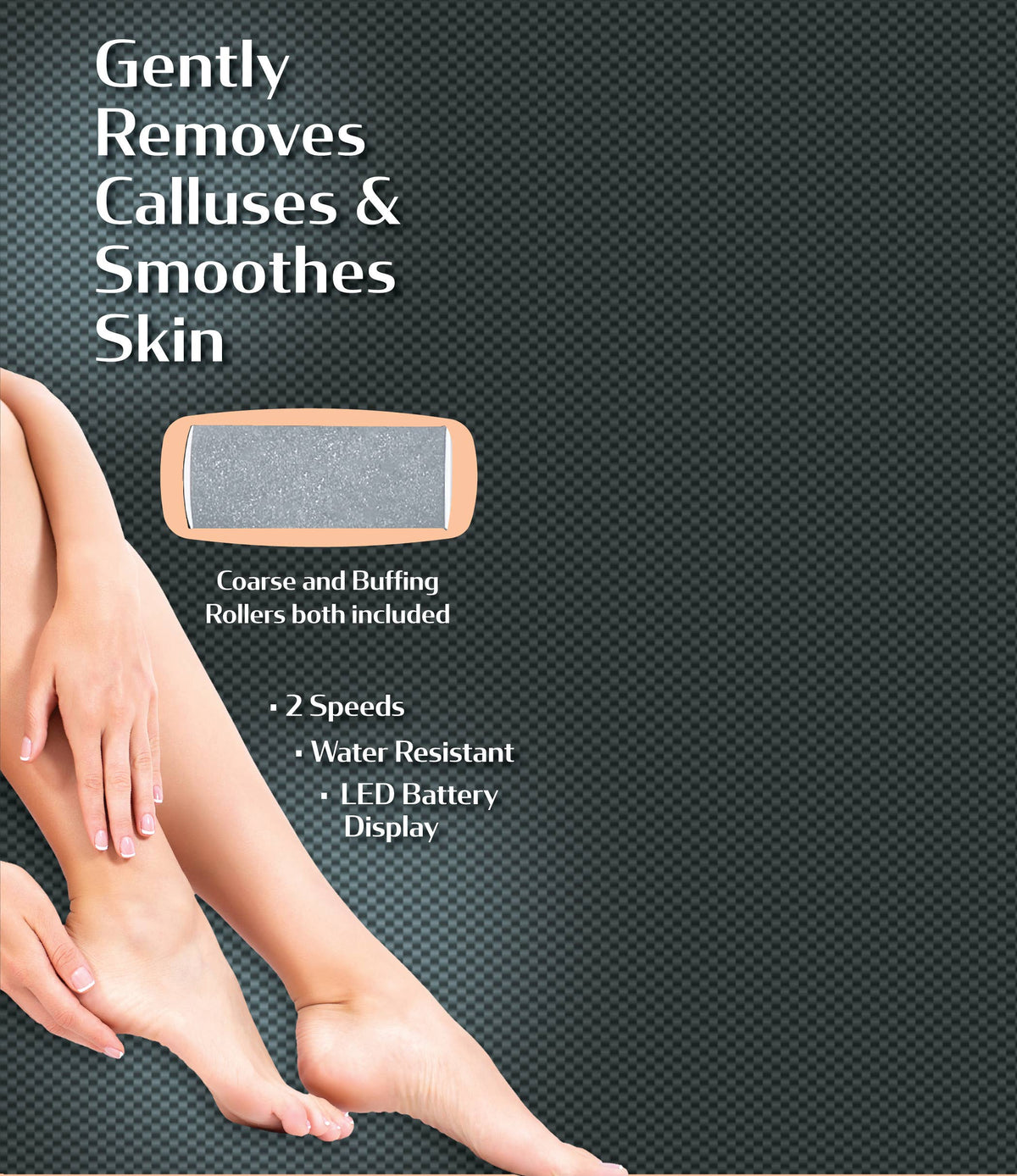 Personal Pedi Electric Foot Callus Remover for Feet