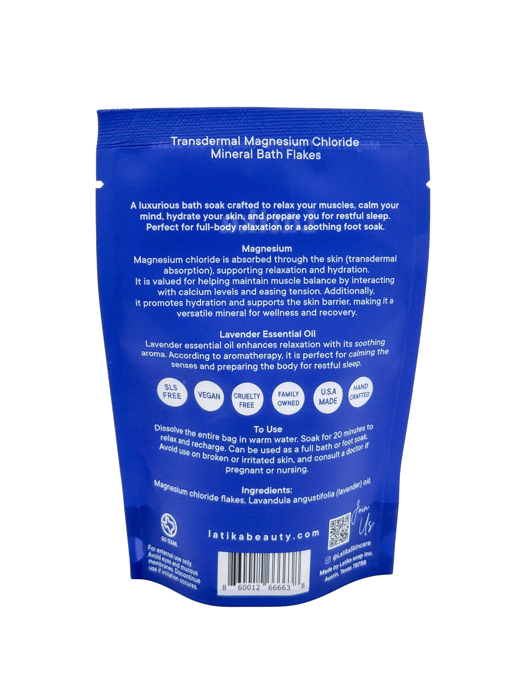Magnesium Bath Soak