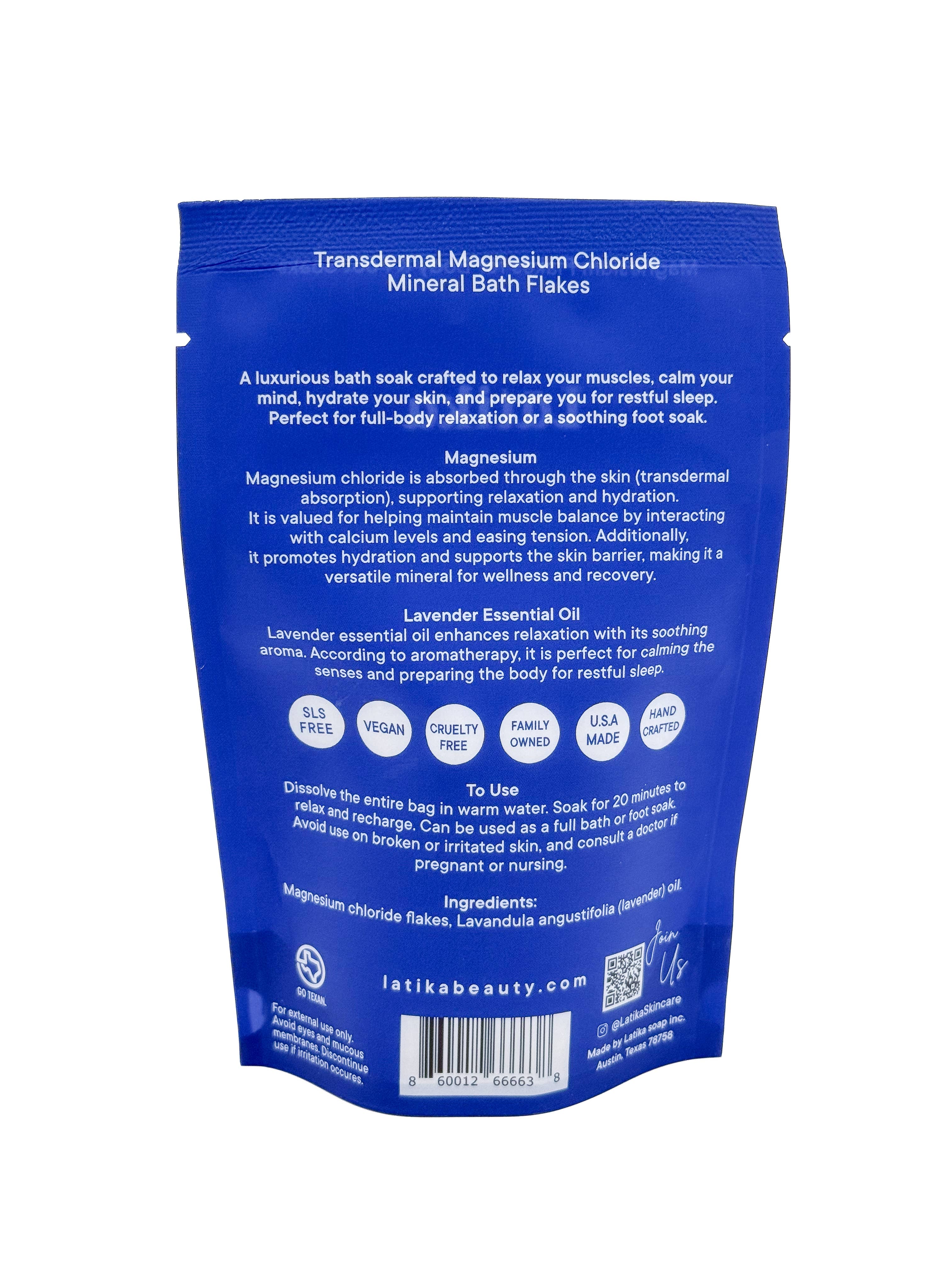 Magnesium Bath Soak