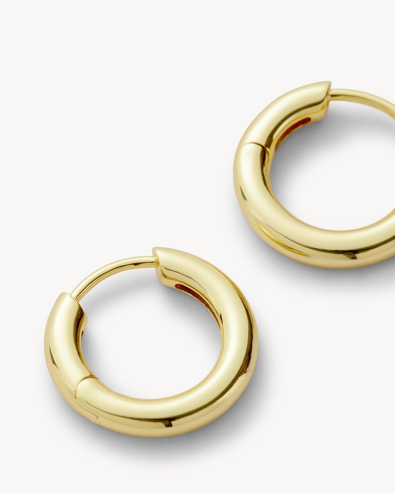 Petite Hoops in Gold