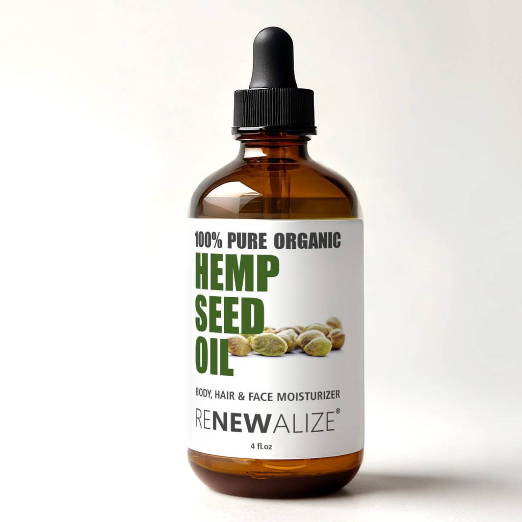 Organic Hemp Seed Face Cleansing Oil & Moisturizer