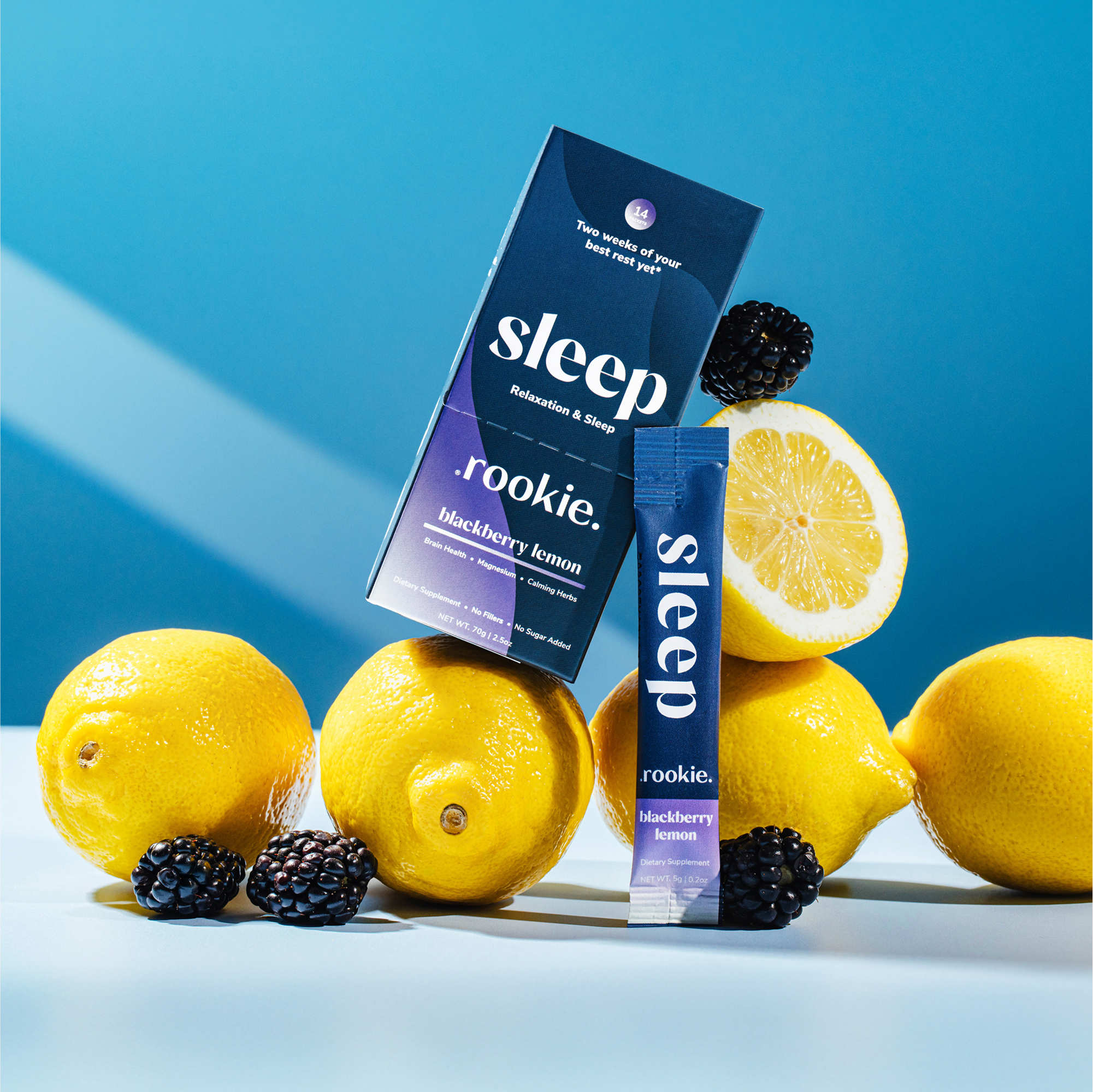 Blackberry Lemon Sleep Drink Mix: Magnesium & Melatonin