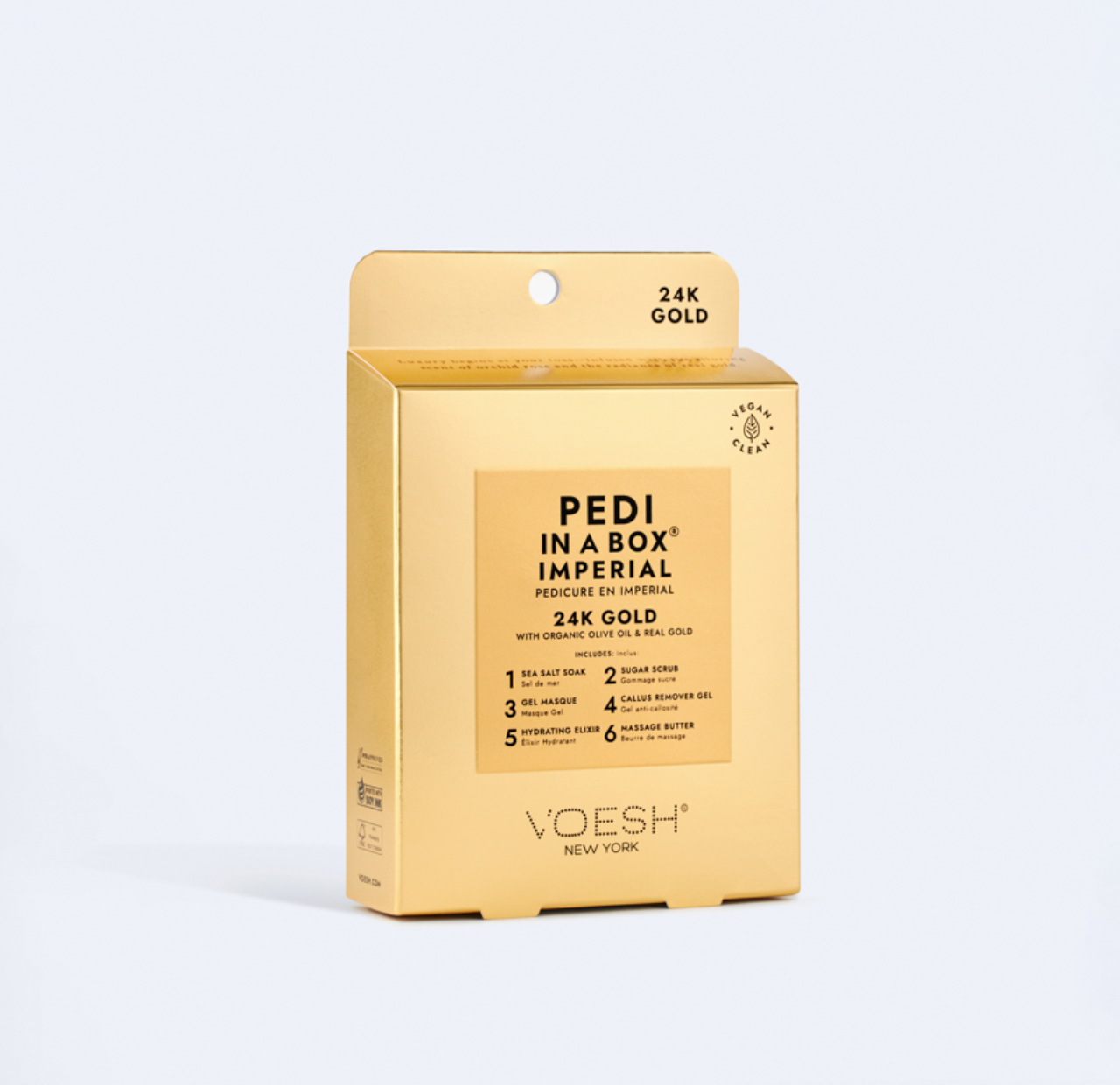 Pedi in a Box Imperial 6 Step 24K Gold