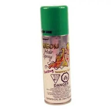 Neon Hairspray Green
