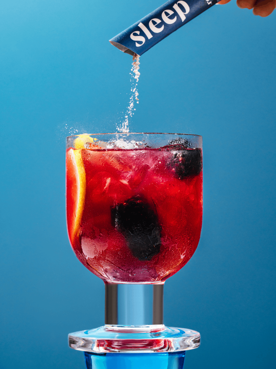 Blackberry Lemon Sleep Drink Mix: Magnesium & Melatonin