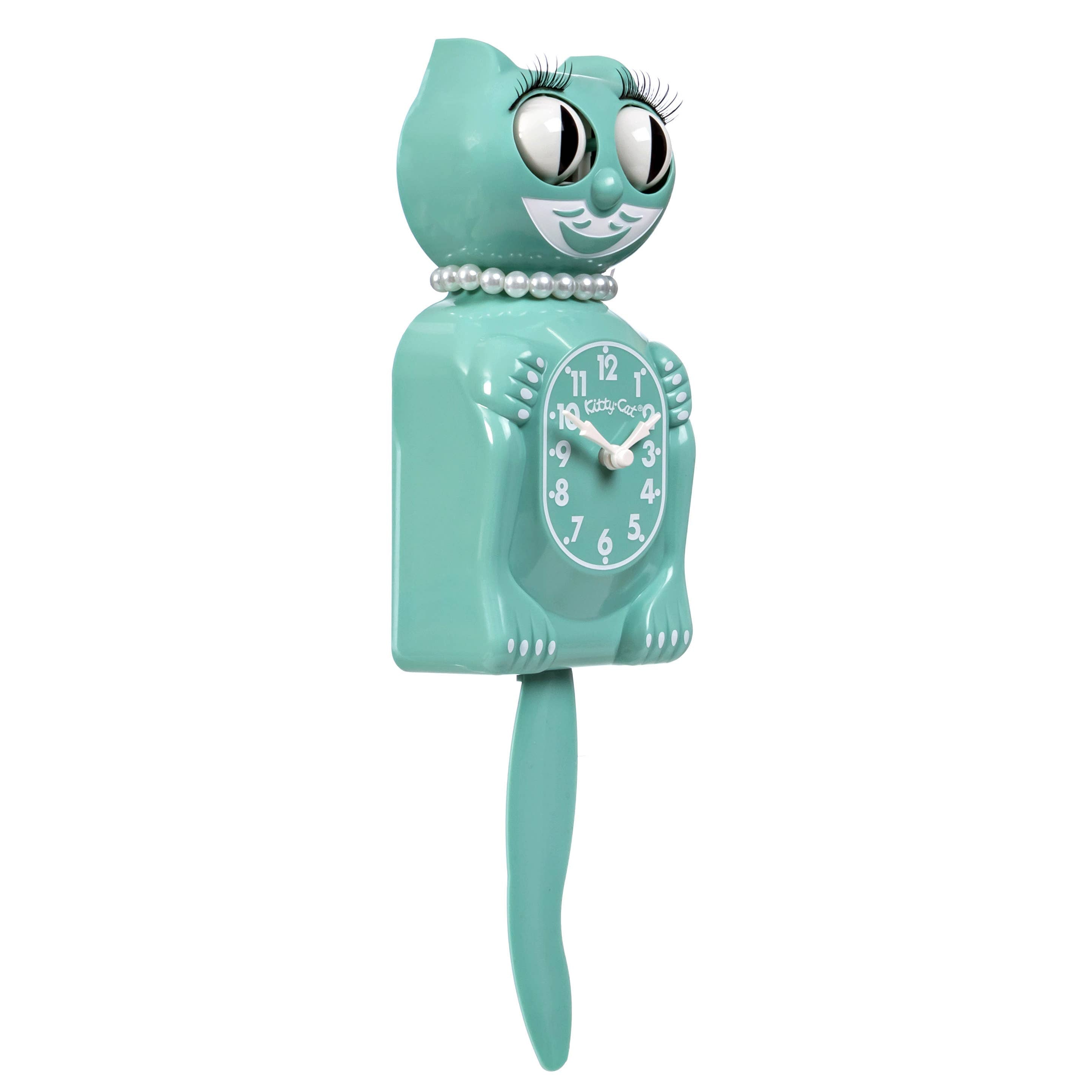 Ocean Waves Miss Kitty-Cat Klock (Smaller Size)