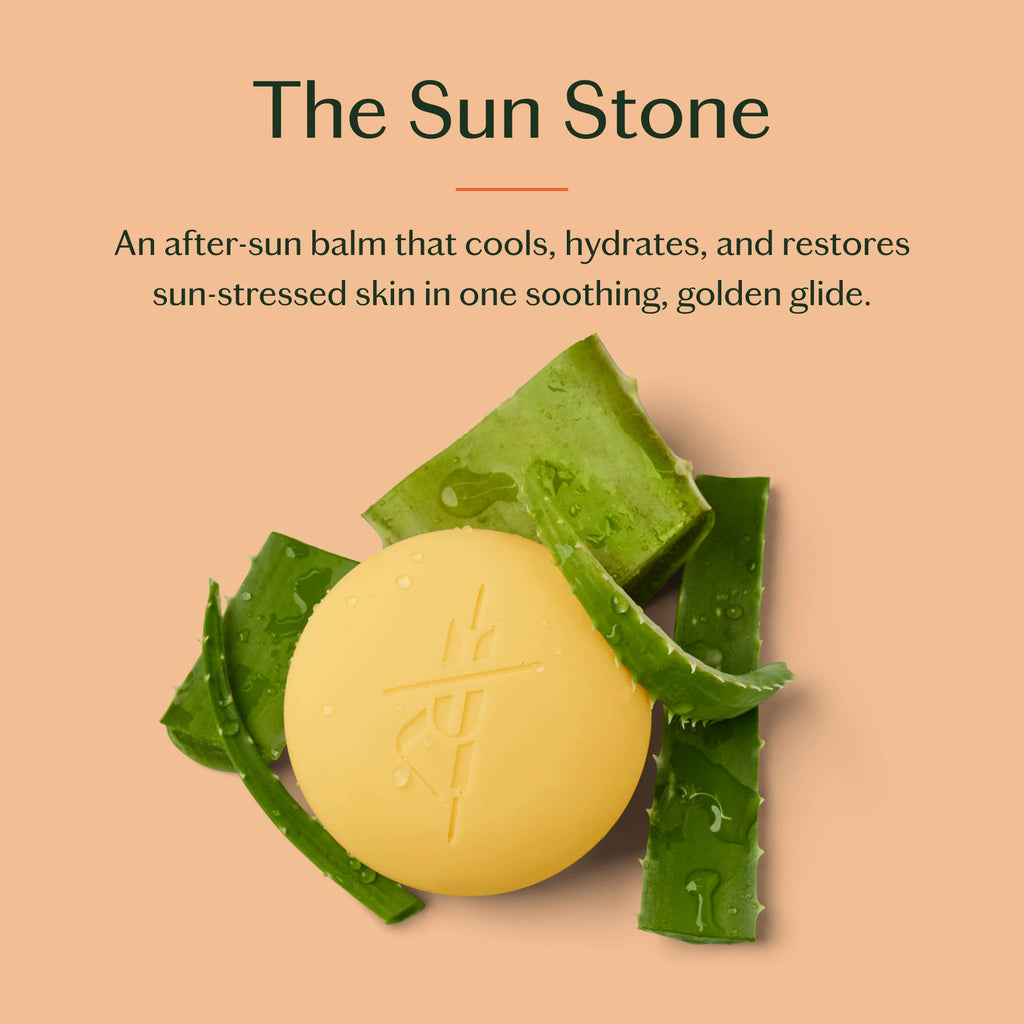 The Sun Stone | After Sun Balm & Lotion Bar